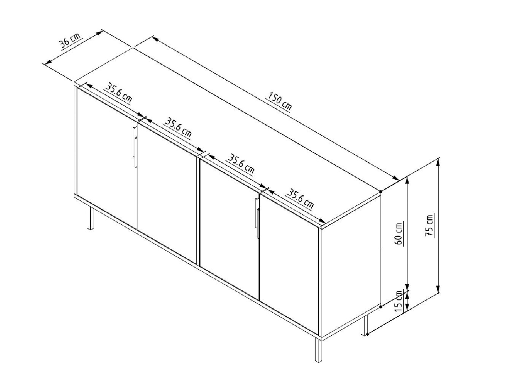 Ormarić Kailua 2706