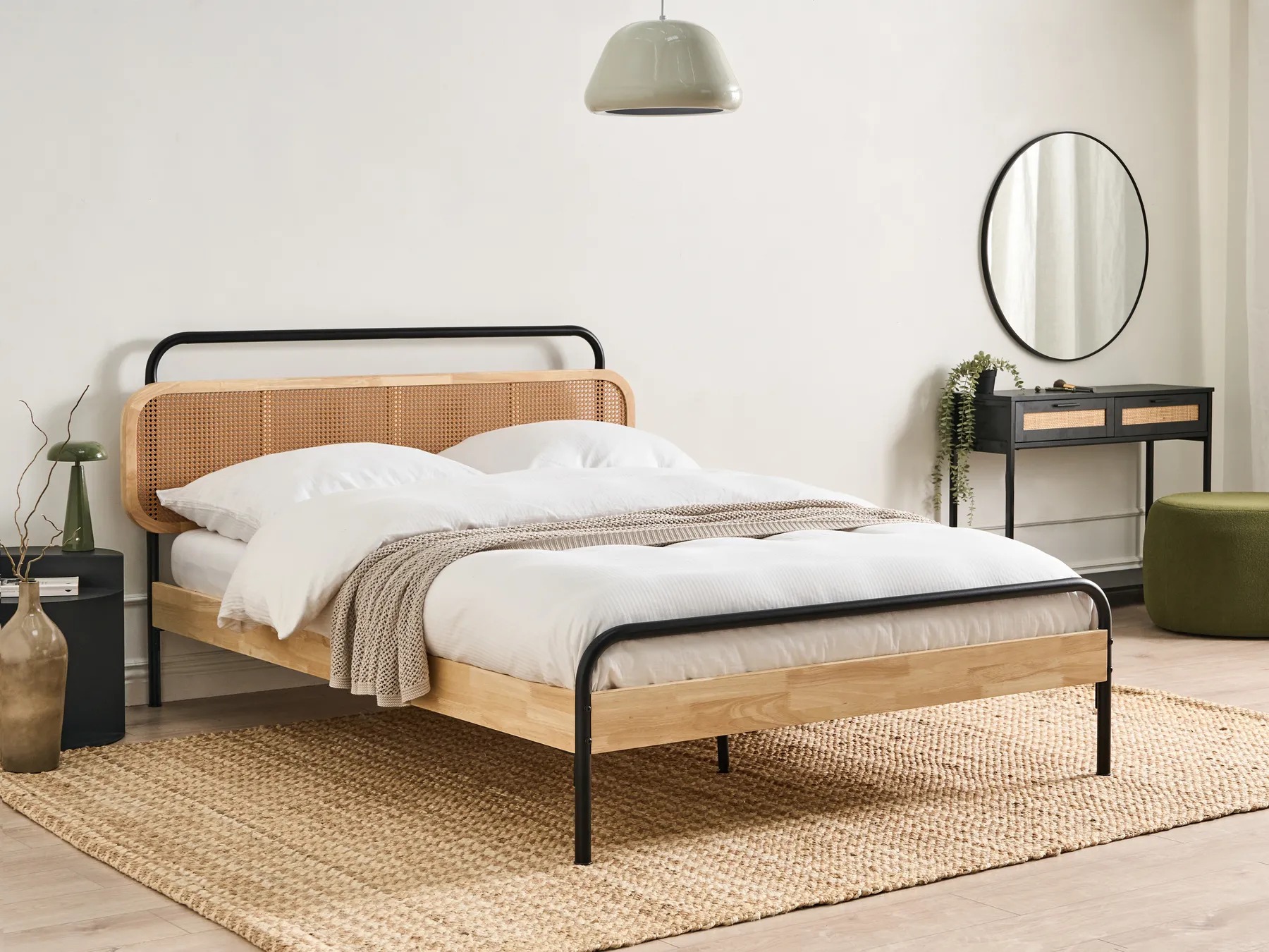 Krevet Berwyn 2034 (Svijetlo smeđa)