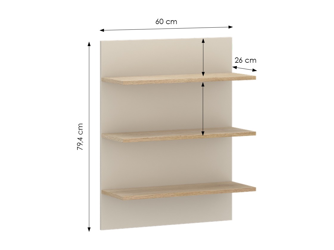 Zidna polica Ontario 223