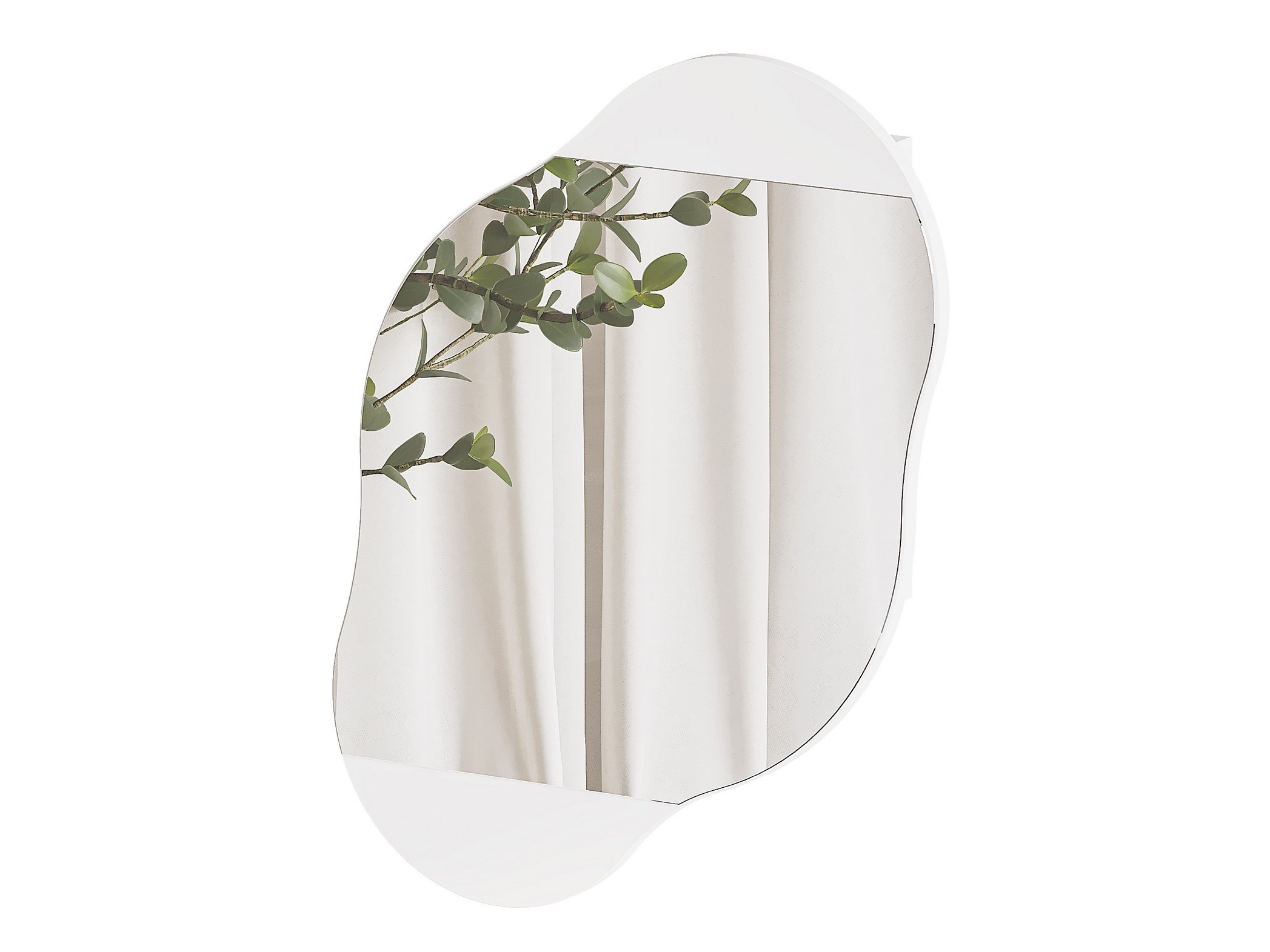 Kupaonski ormarić s ogledalom Kailua 2711 (Bijela)