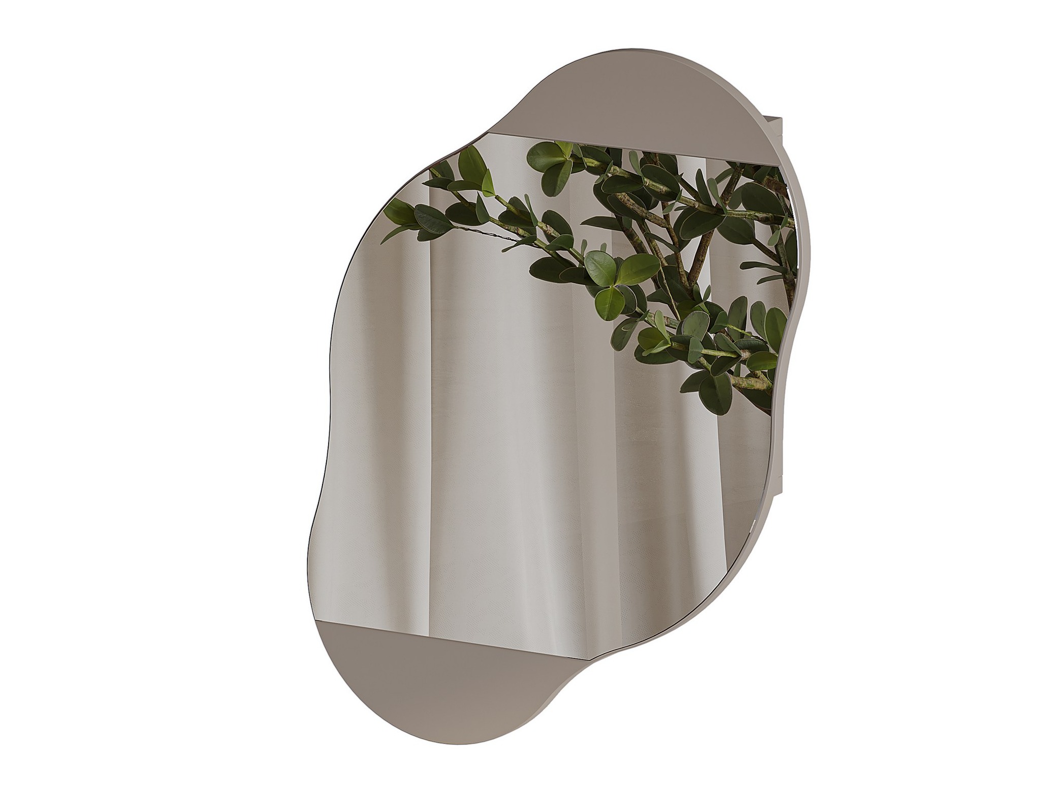 Kupaonski ormarić s ogledalom Kailua 2711 (Taupe)