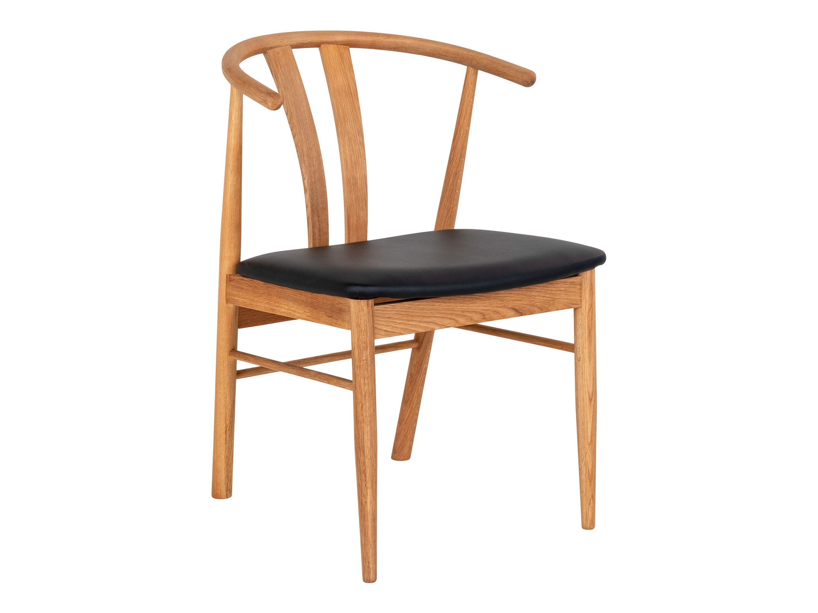 Stolica Brea 224 (Crna + Hrast)