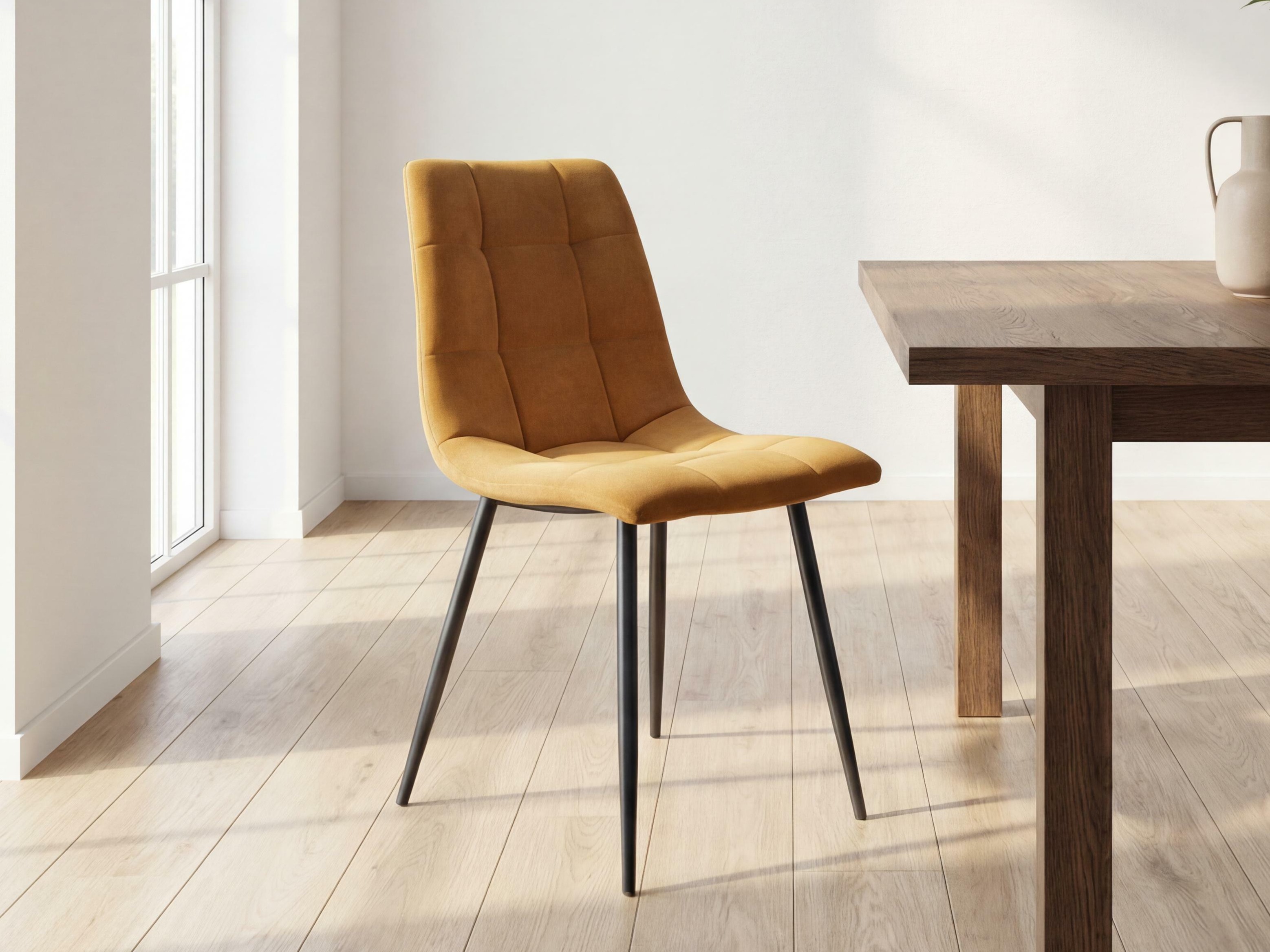 Stolica Brea 227 (Crna + Senf)