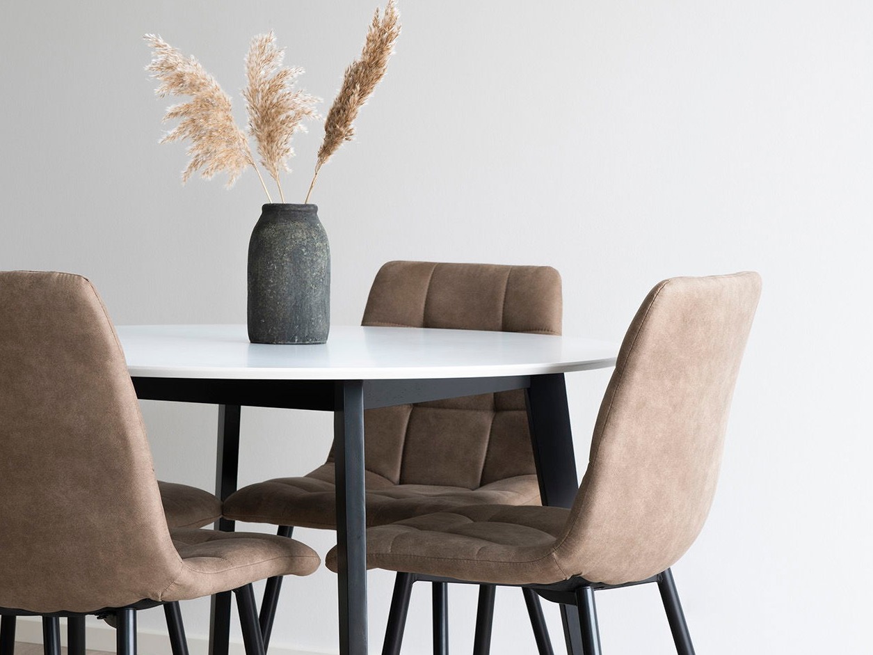 Stolica Brea 227 (Crna + Svijetlo smeđa)