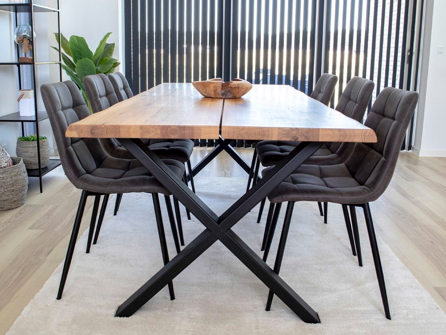 Stolica Brea 227 (Crna + Tamno siva)