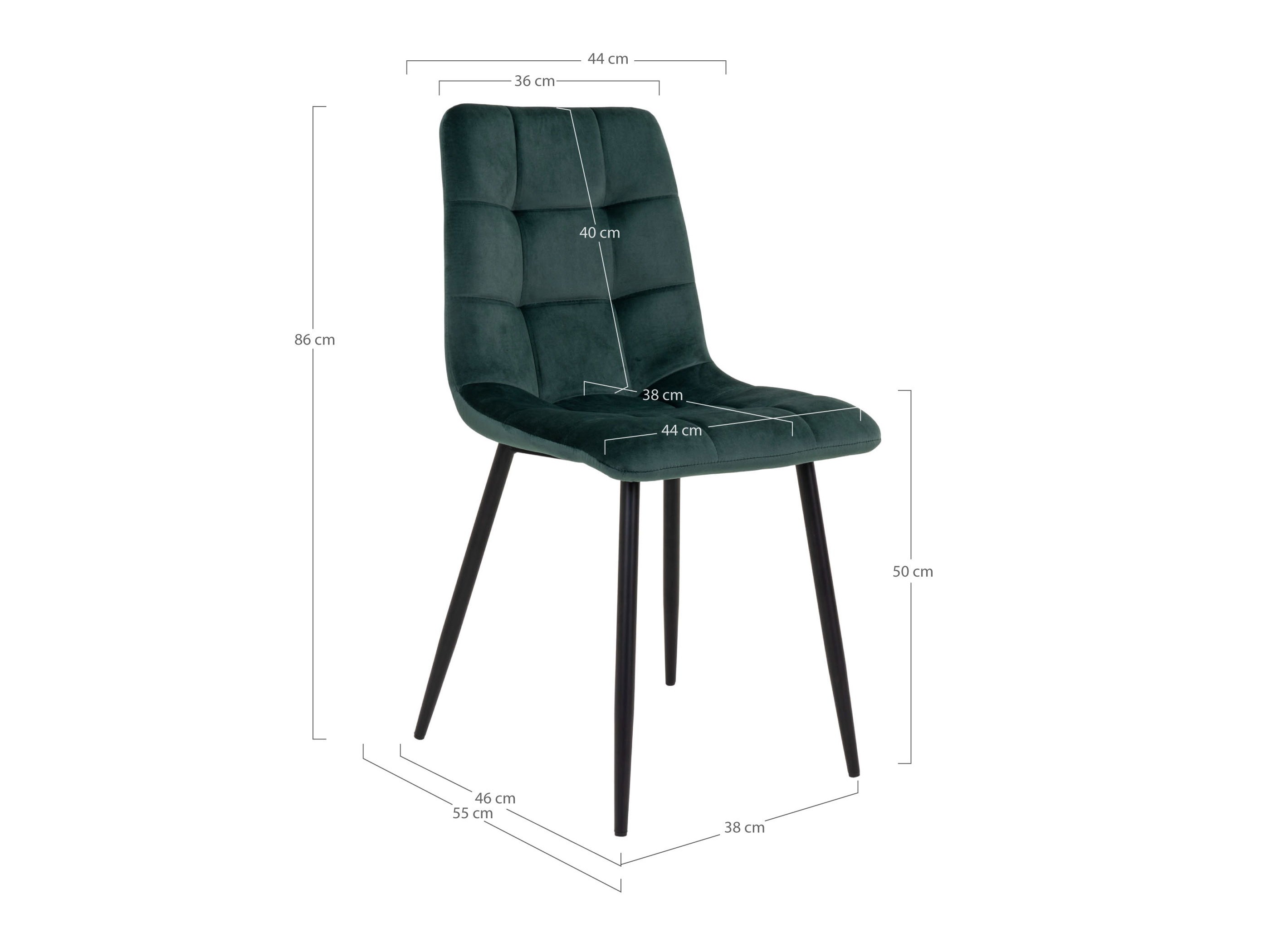 Stolica Brea 227 (Crna + Zelena)