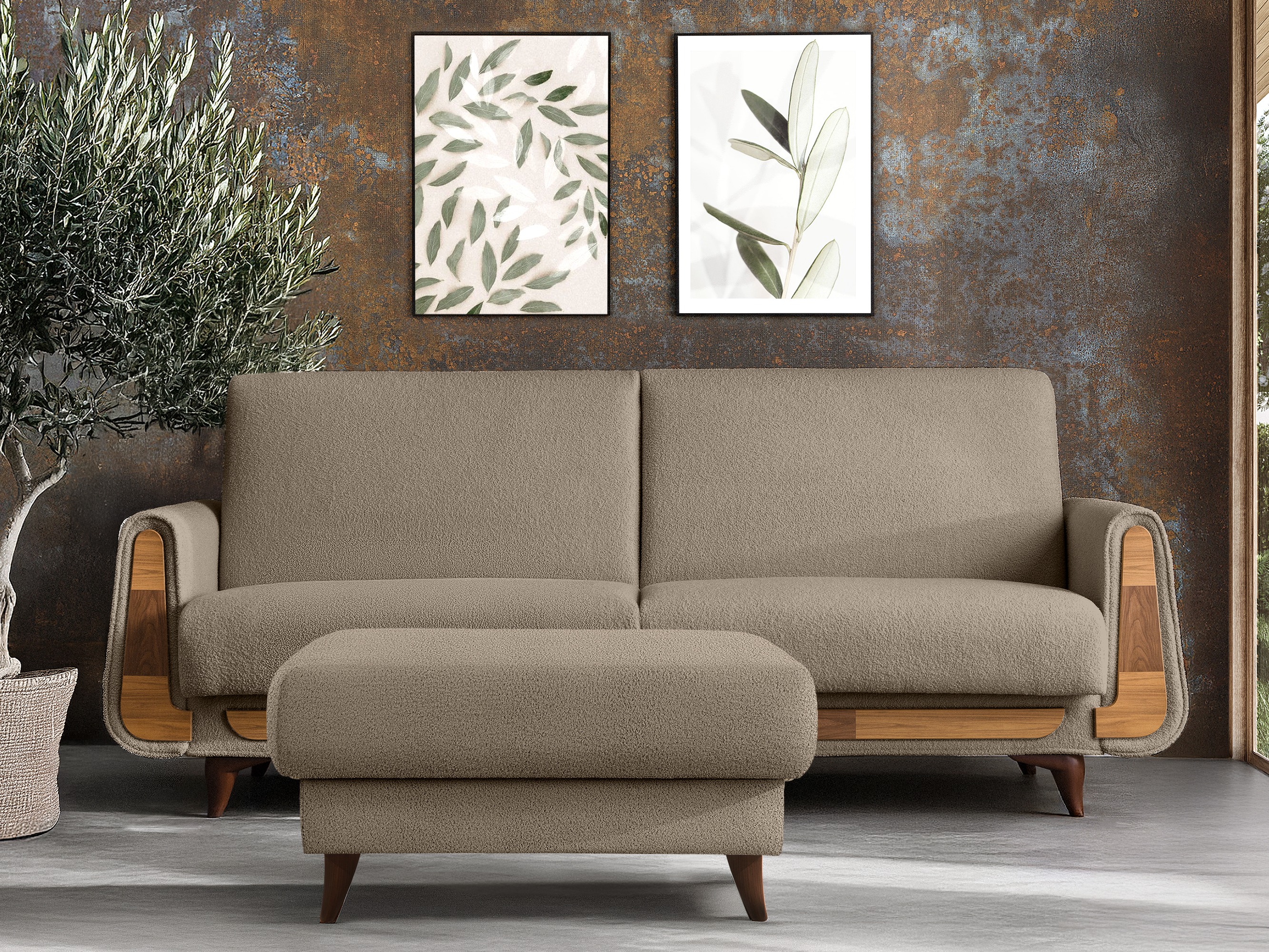 Tapecirana klupa Temecula 110 (New or Never 16)