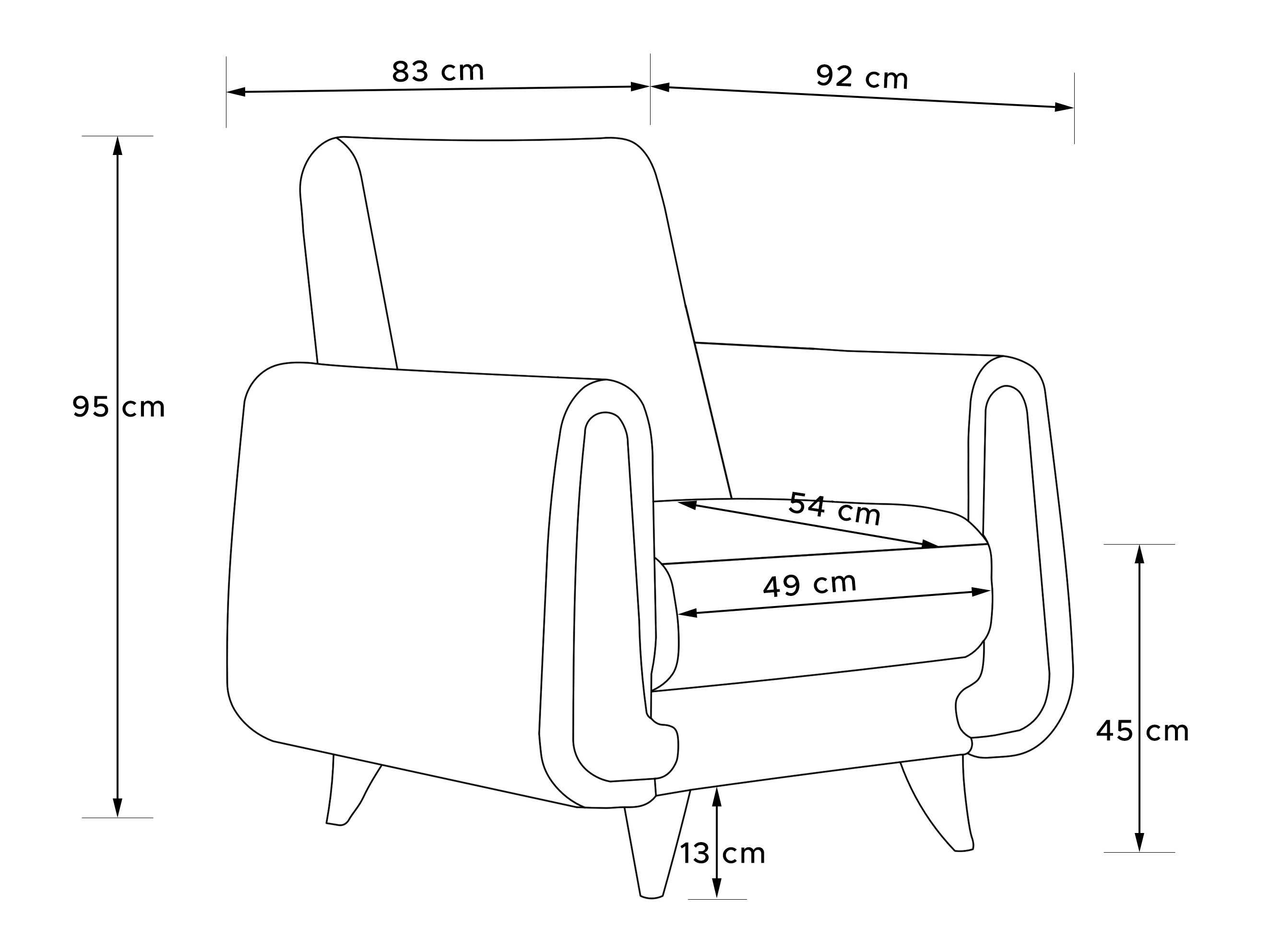 Fotelja Temecula 112 (Riviera 38)