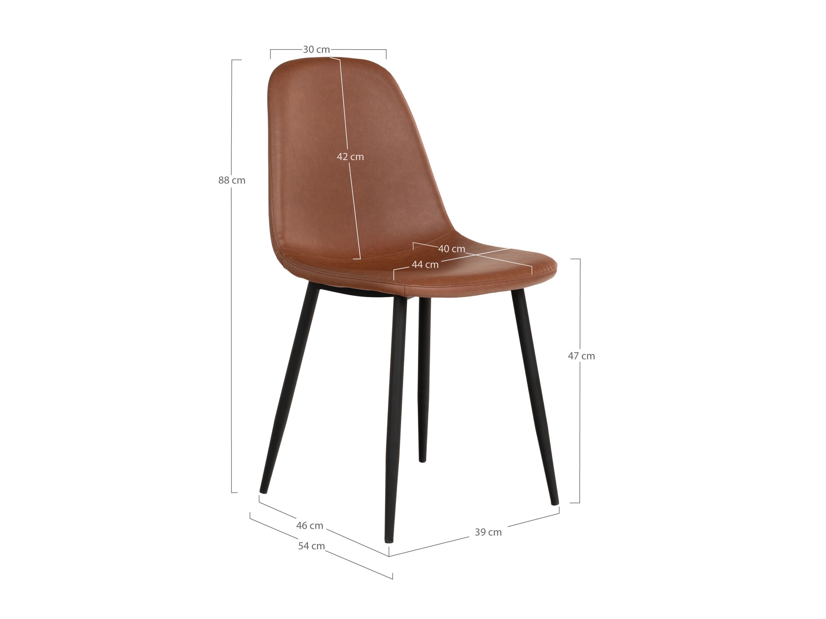 Stolica Brea 237 (Smeđa)