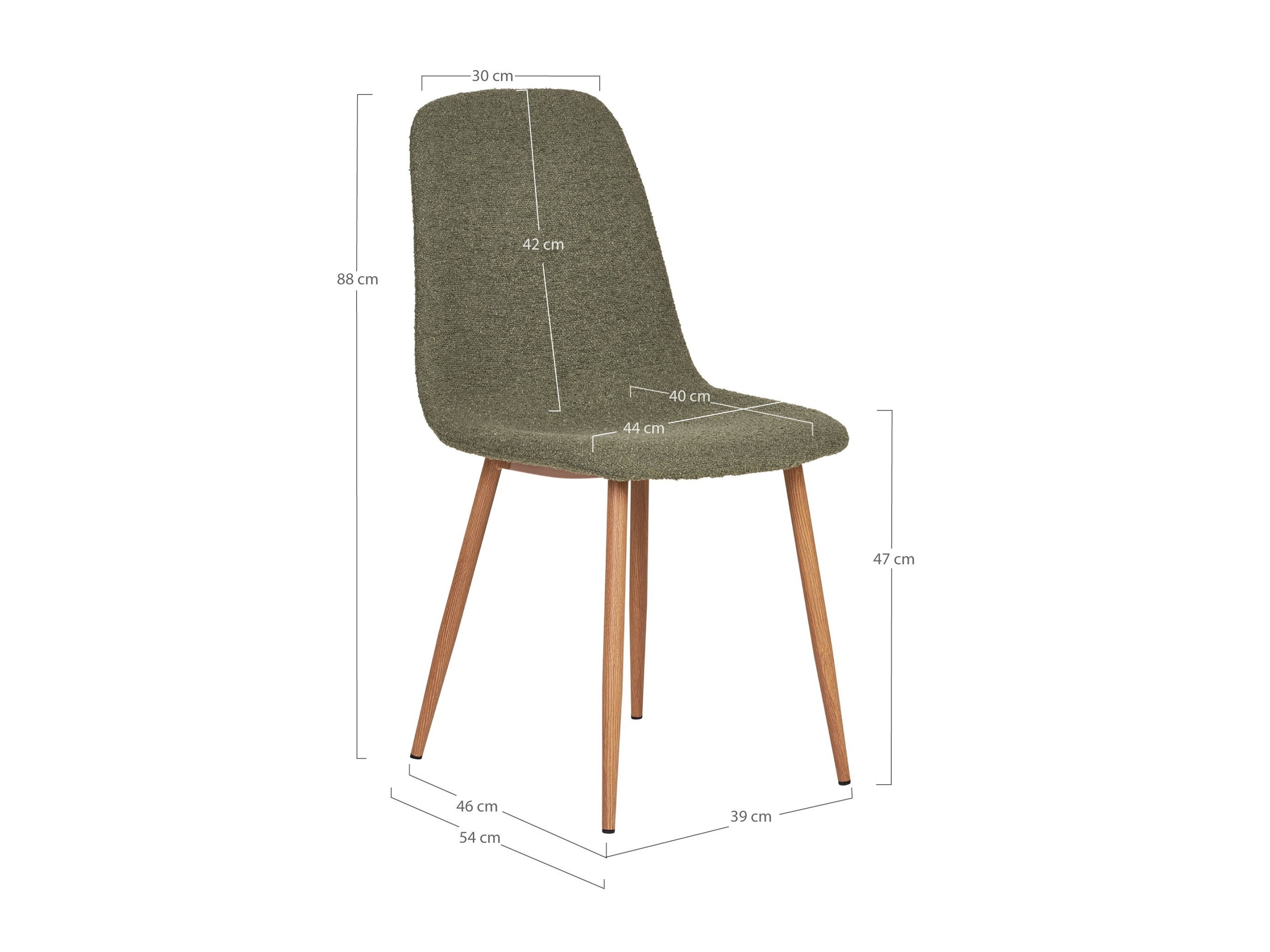 Stolica Brea 237 (Svijetlo smeđa)