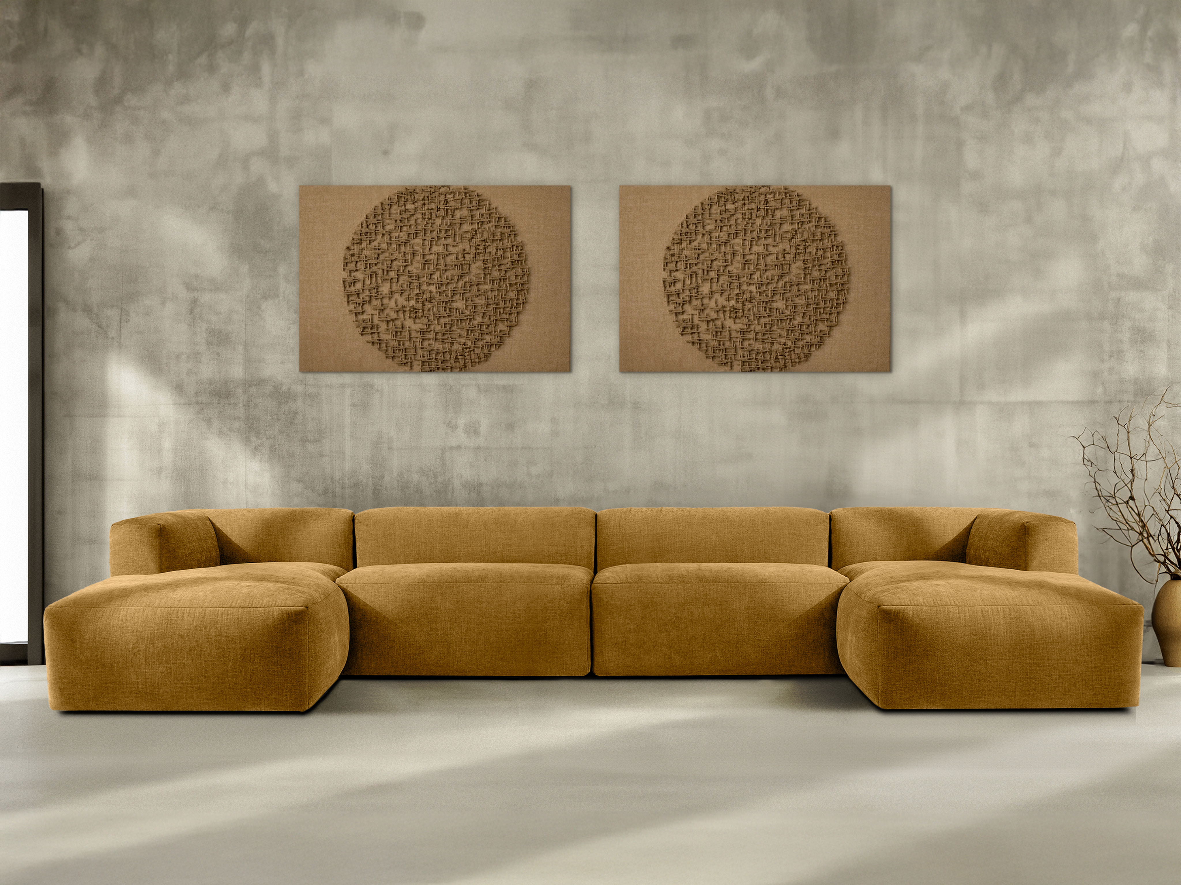 Modularna kutna garnitura Melteno 110 (City 46)