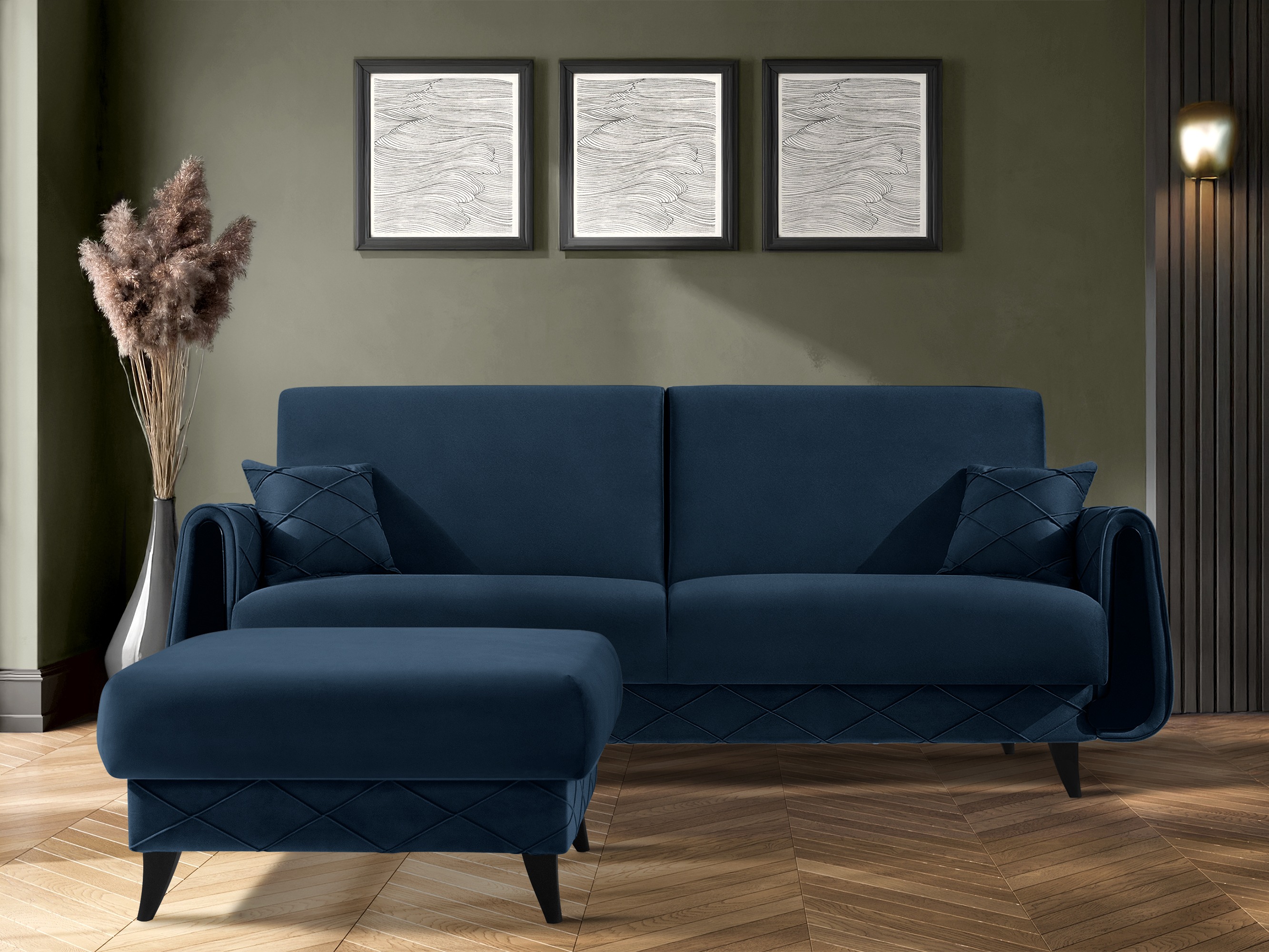 Tapecirana klupa Temecula 120 (Riviera 81)