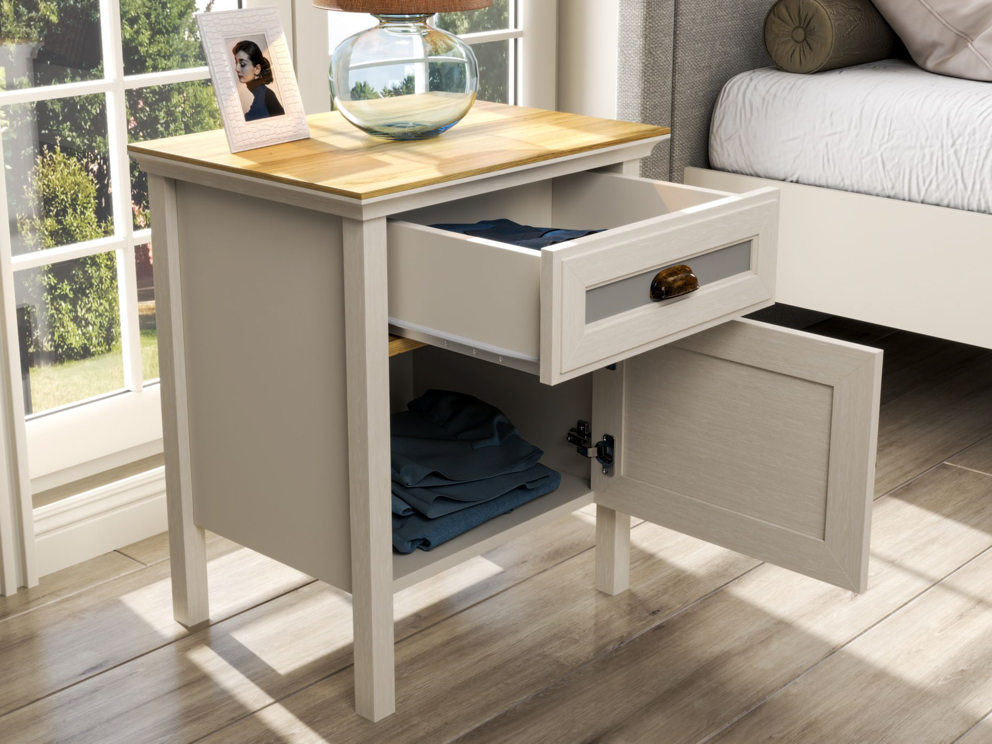 Noćni ormarić Melvero 122