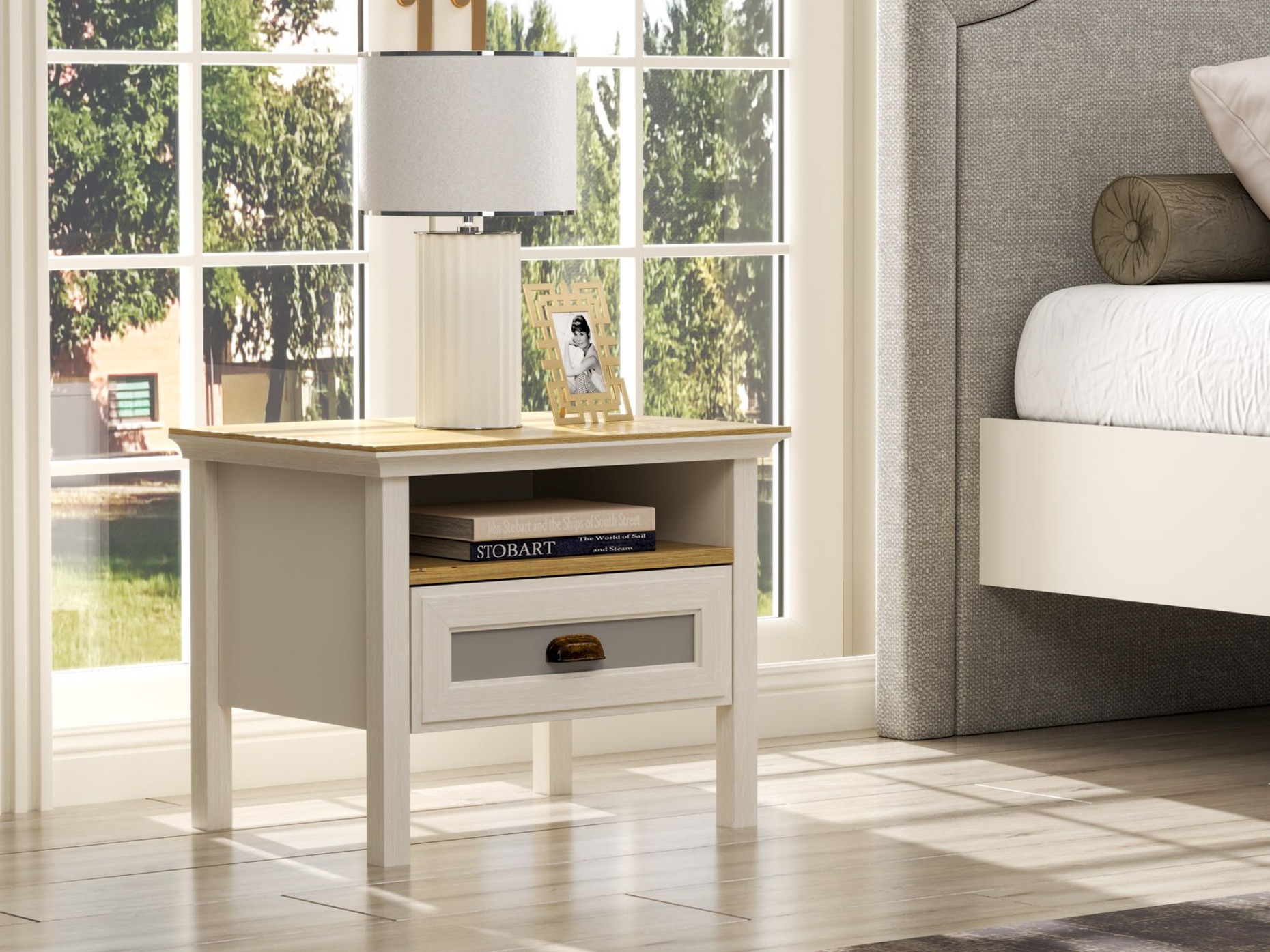 Noćni ormarić Melvero 123