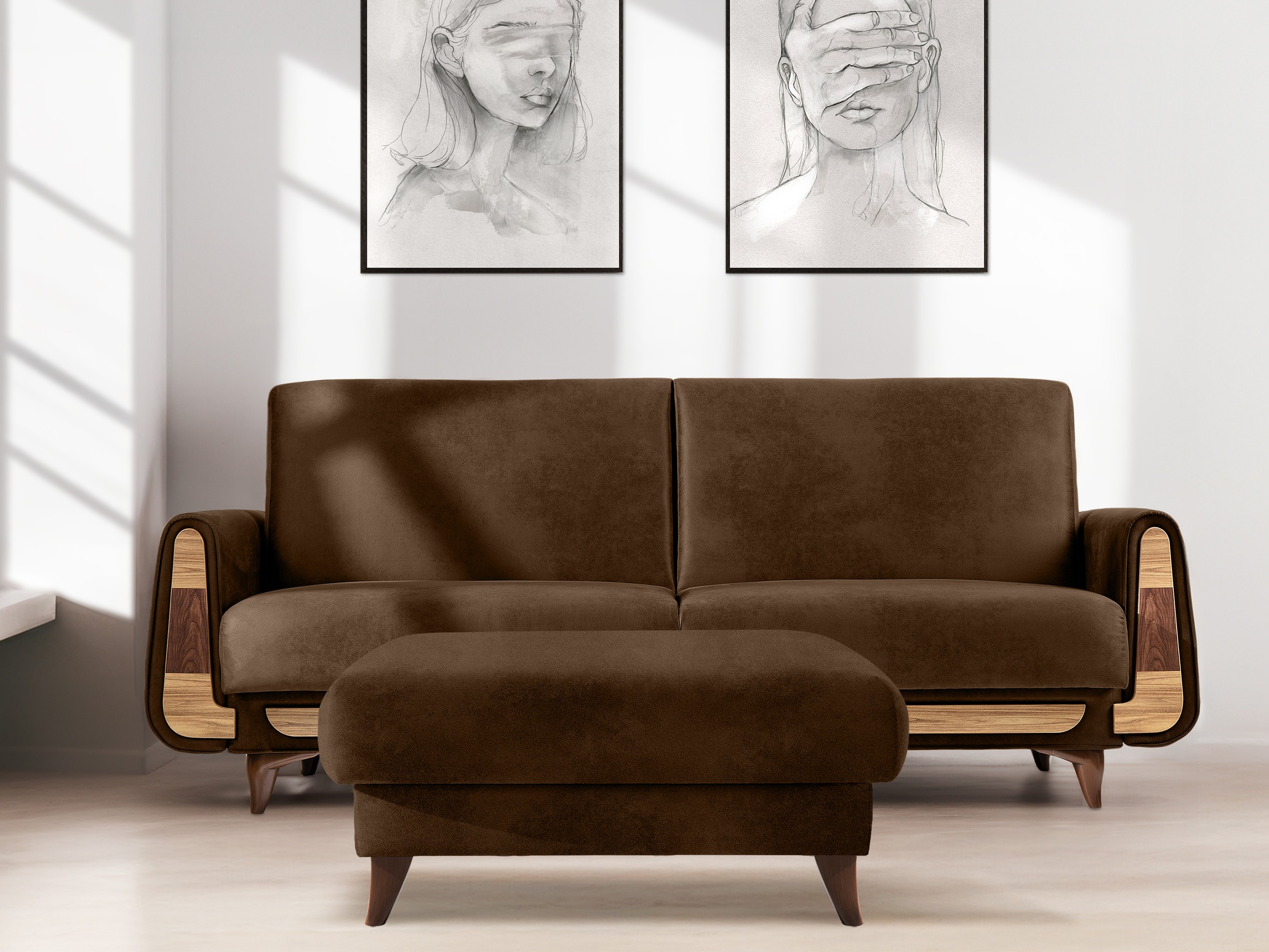 Tapecirana klupa Temecula 122 (Malta 04)