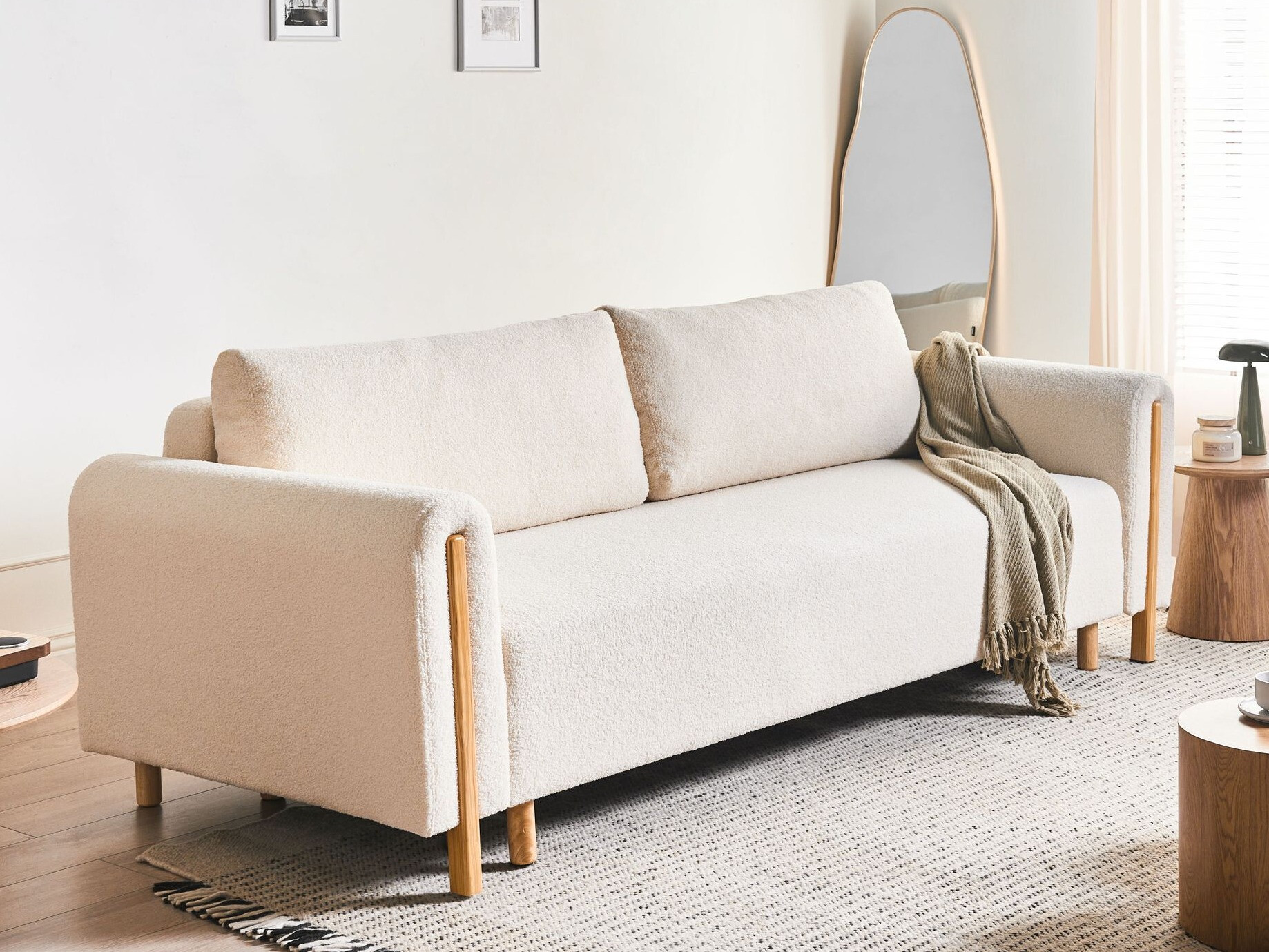 Kauč na razvlačenje Berwyn 2936 (Bijela)