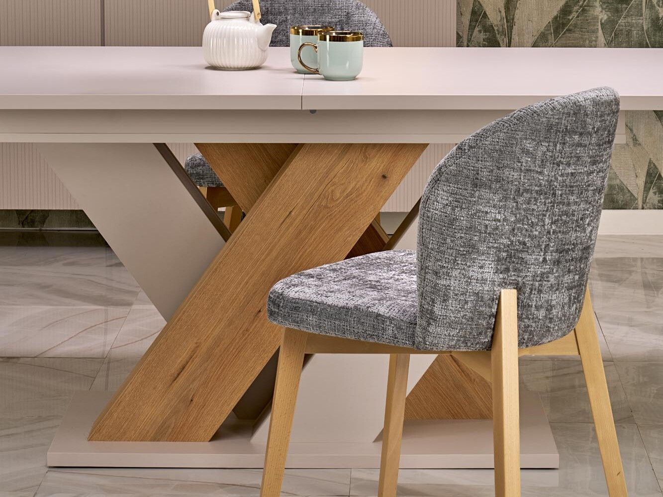 Stol Houston 2091 (Hrast + Kašmir)