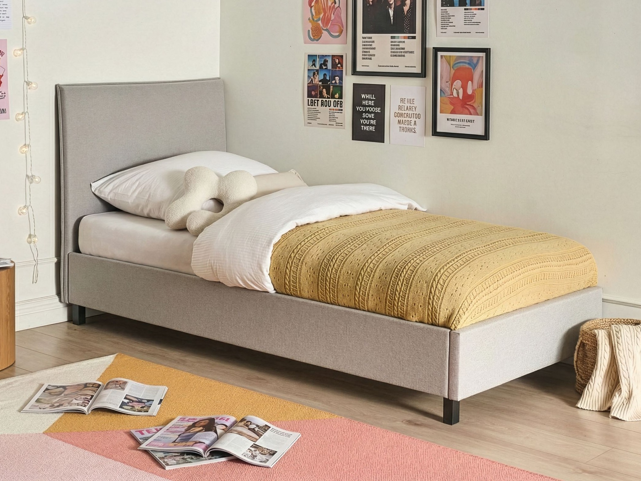 Krevet Berwyn 1121 (Siva)