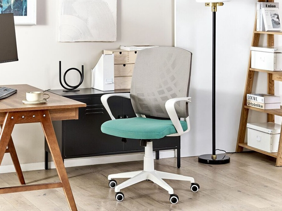 Uredska stolica Berwyn 431 (Siva + Tirkizna + Bijela)