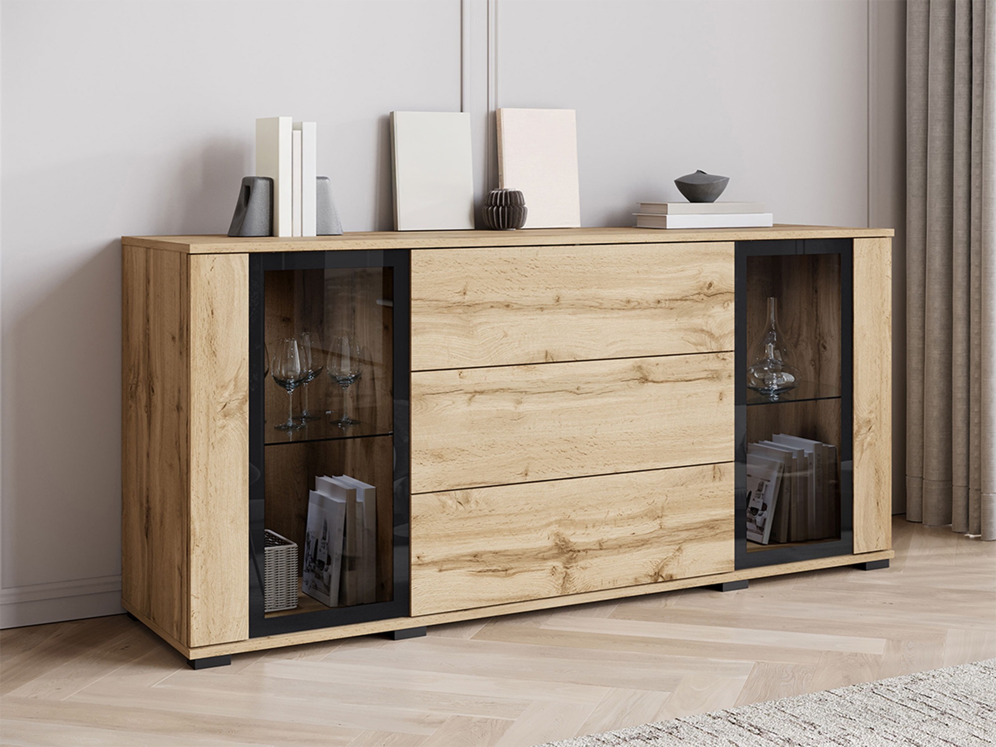 Komoda Torcame 101 (Hrast Wotan)