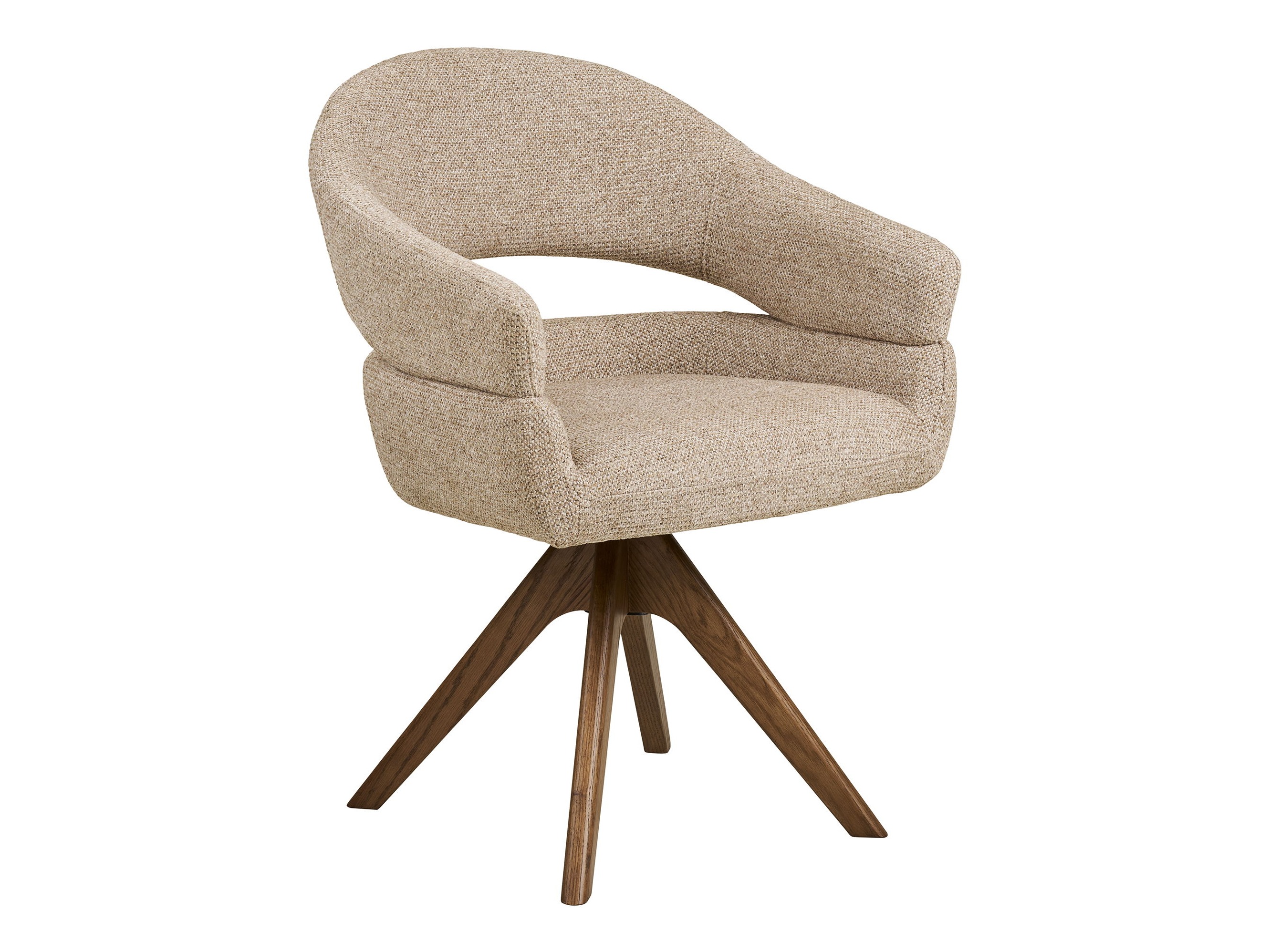 Stolica Brea 239 (Bež + Tamni hrast)