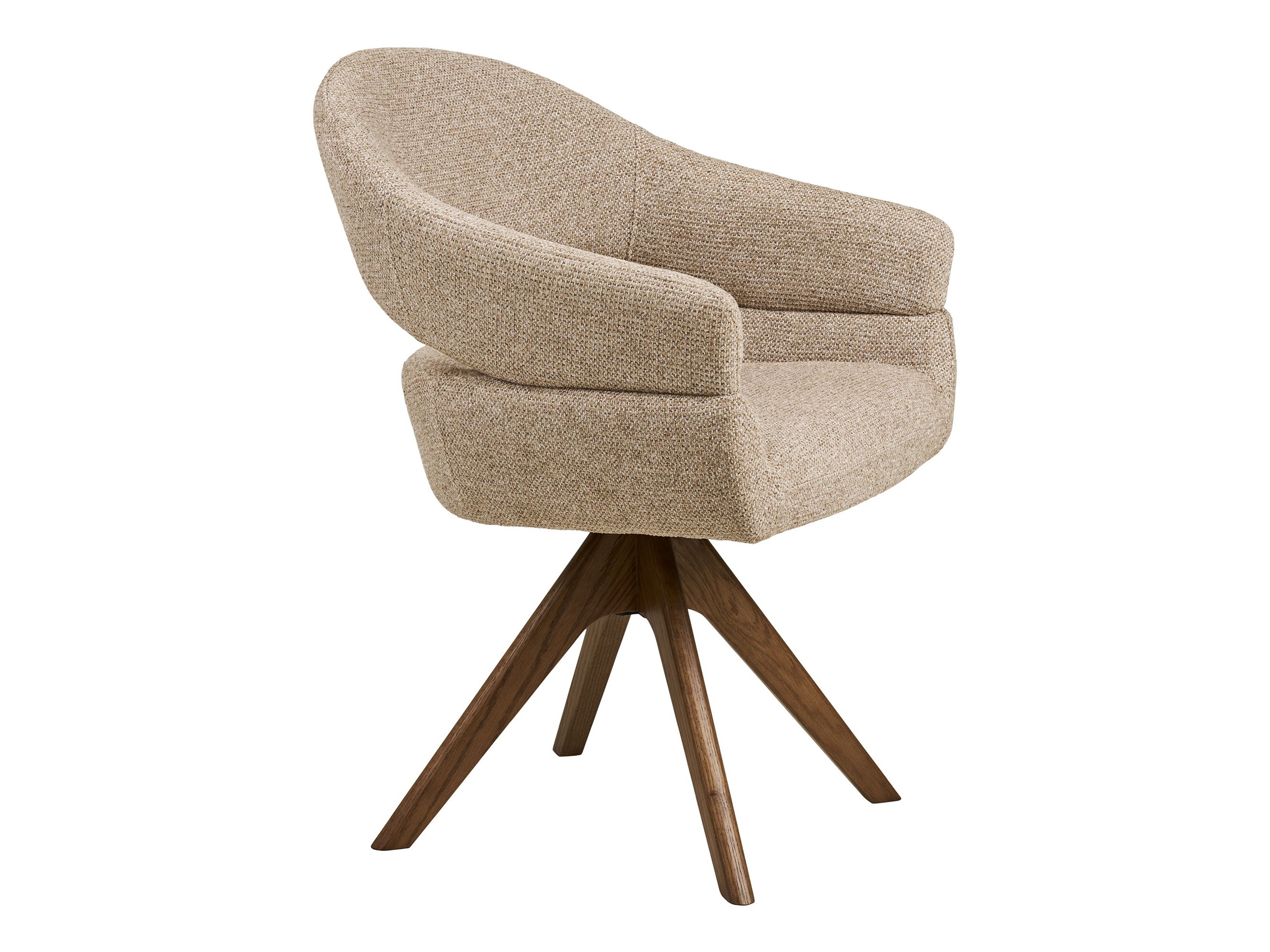 Stolica Brea 239 (Bež + Tamni hrast)