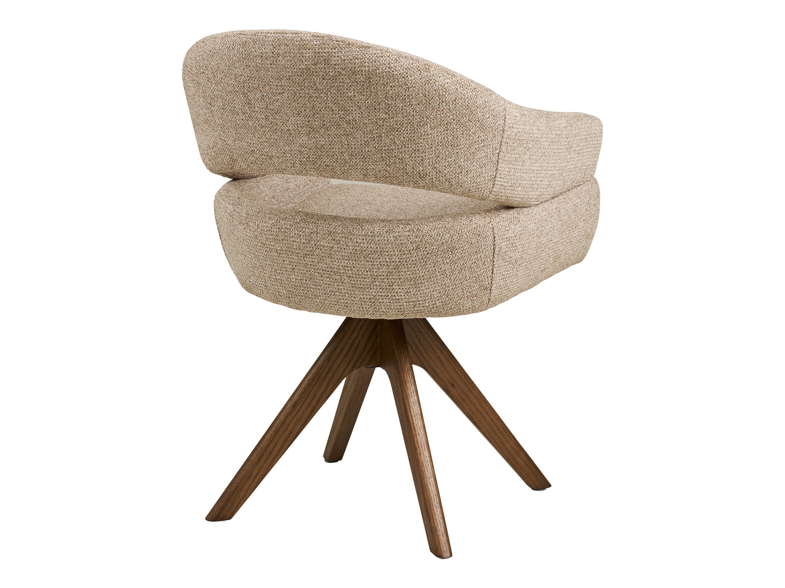 Stolica Brea 239 (Bež + Tamni hrast)