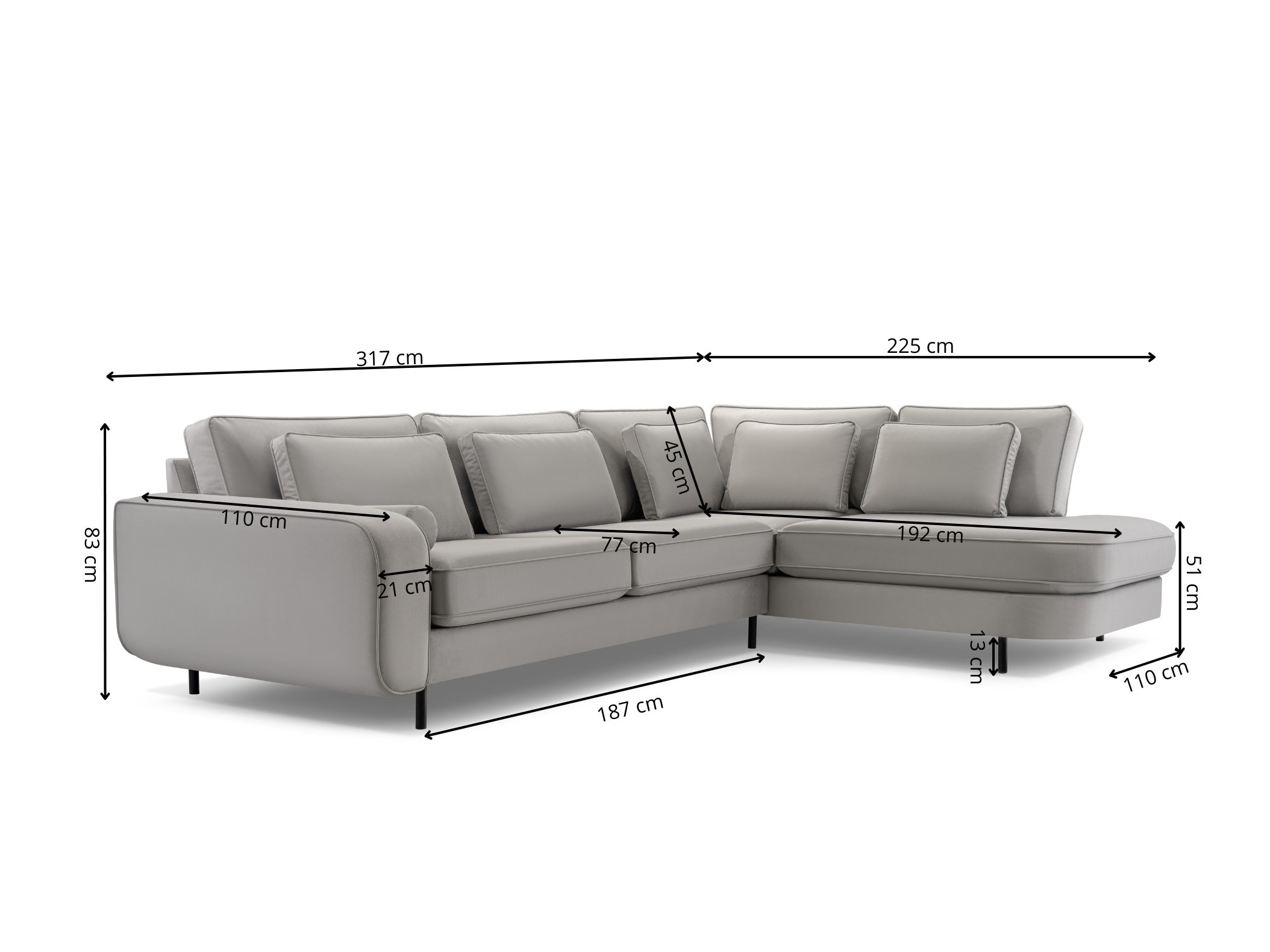 Kutna garnitura Lufkin 158 (Modo 2322)
