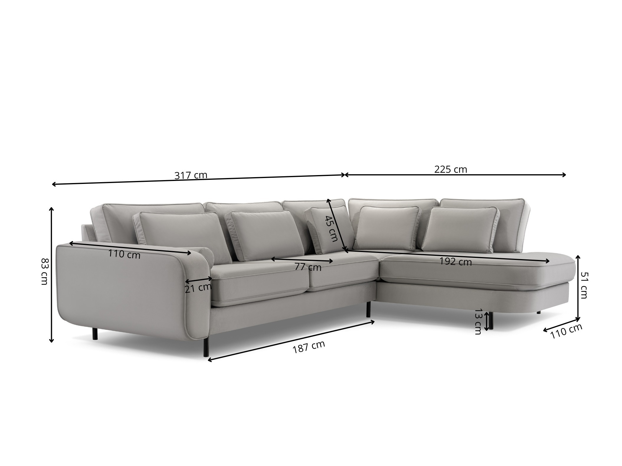 Kutna garnitura Lufkin 158 (Modo 2322)