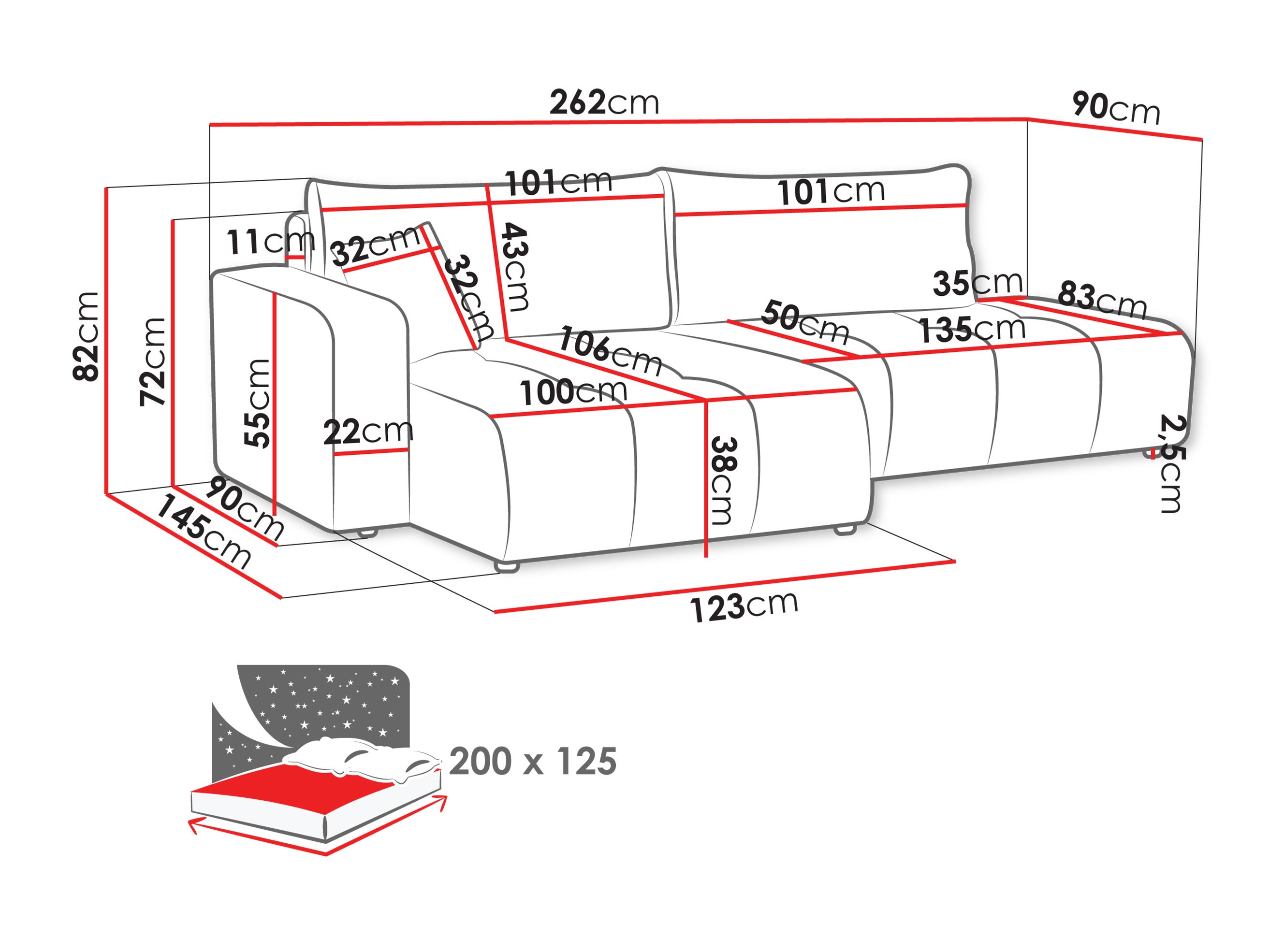 Kutna garnitura SC9611