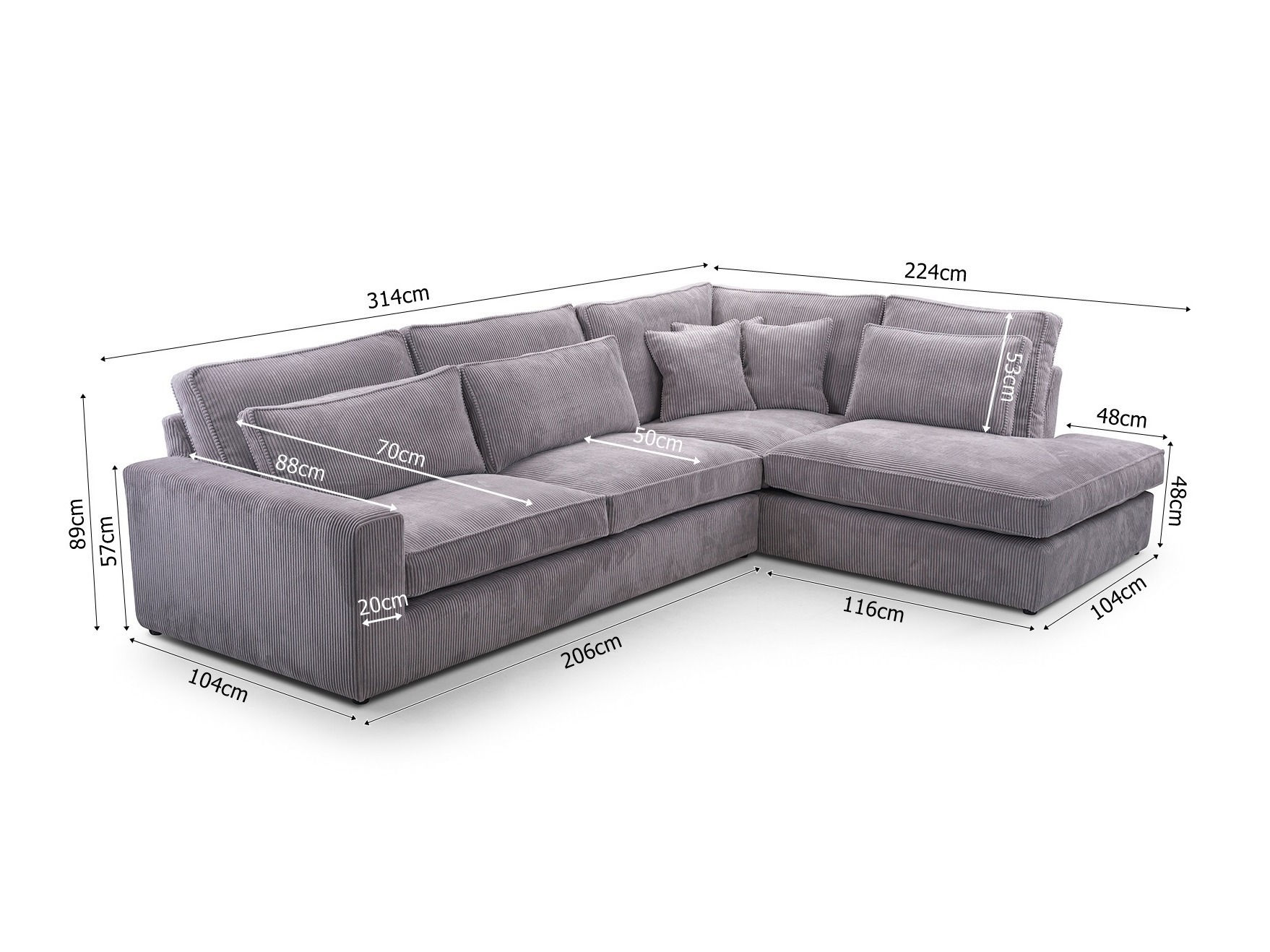 Kutna garnitura Somava 100 (Lincoln 63)