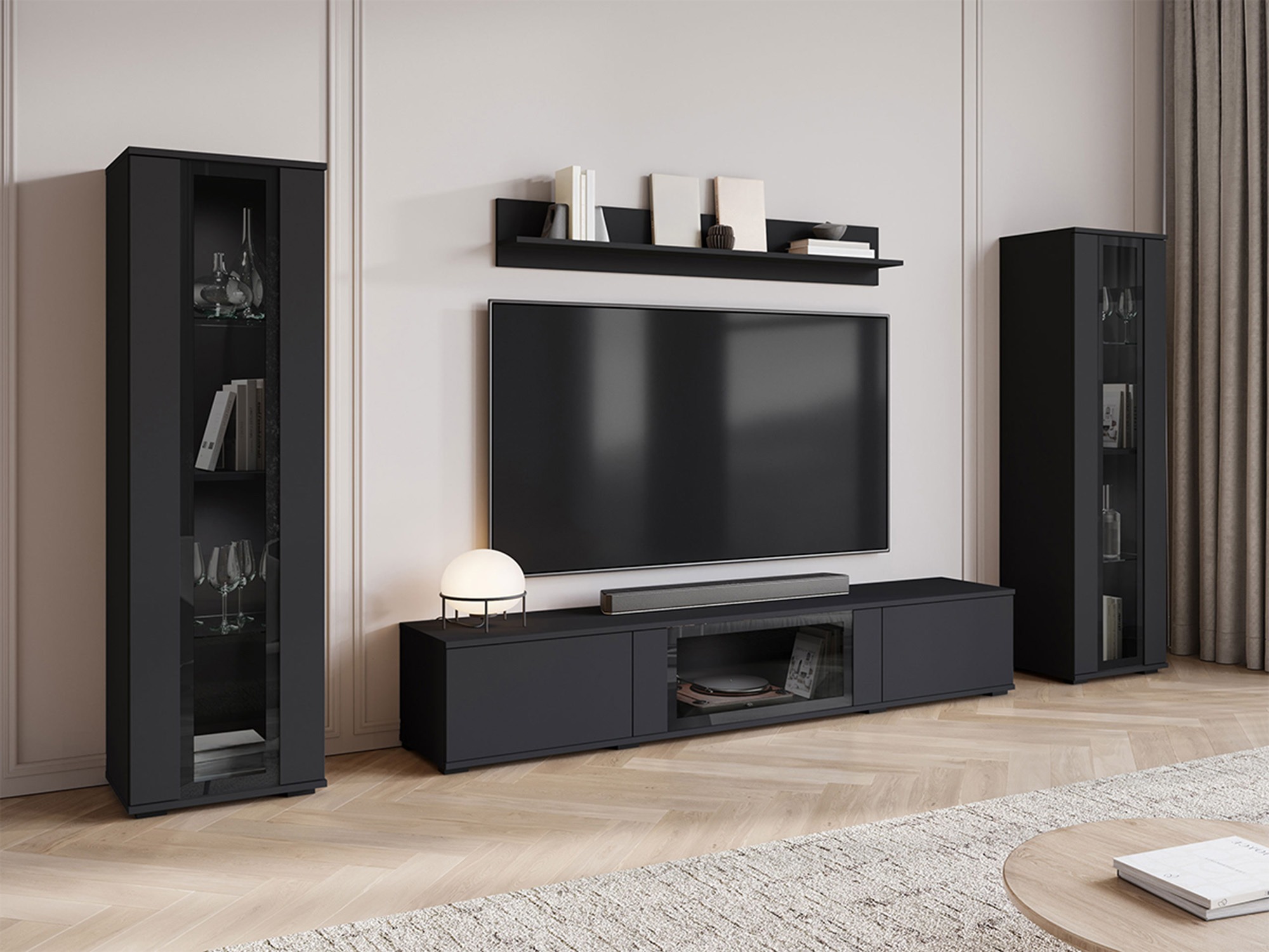 Set za dnevni boravak Torcame 103 (Crna)