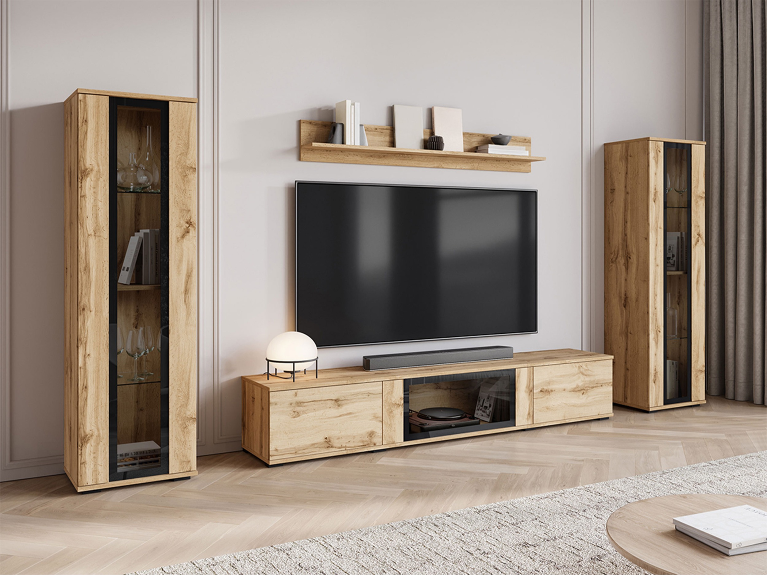 Set za dnevni boravak Torcame 103 (Hrast Wotan)