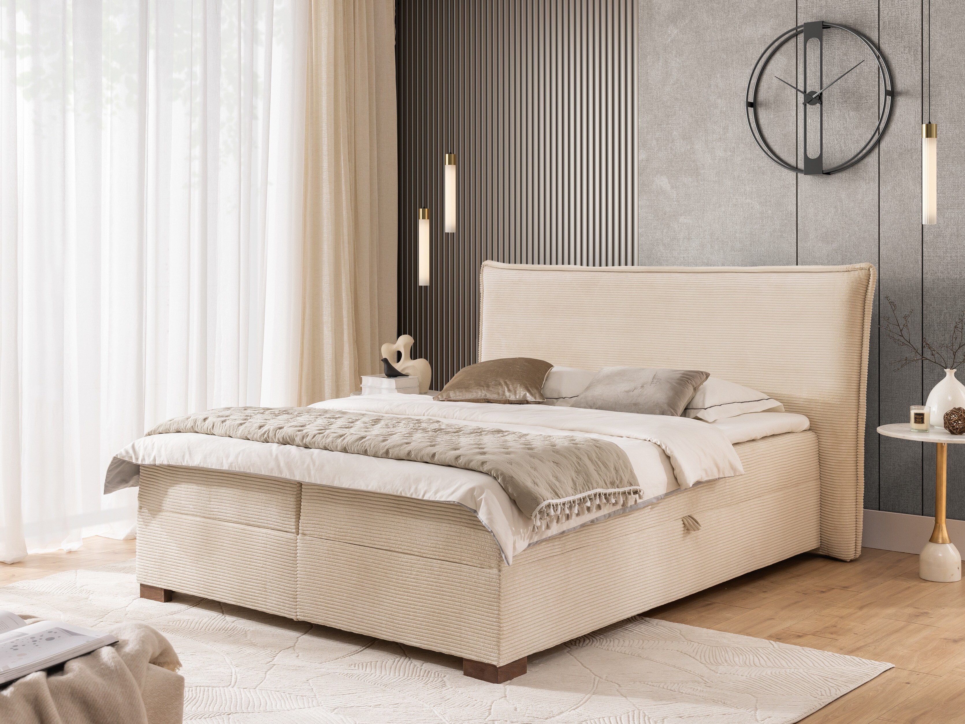 Boxspring krevet Rocklin 135 (Lincoln 03)