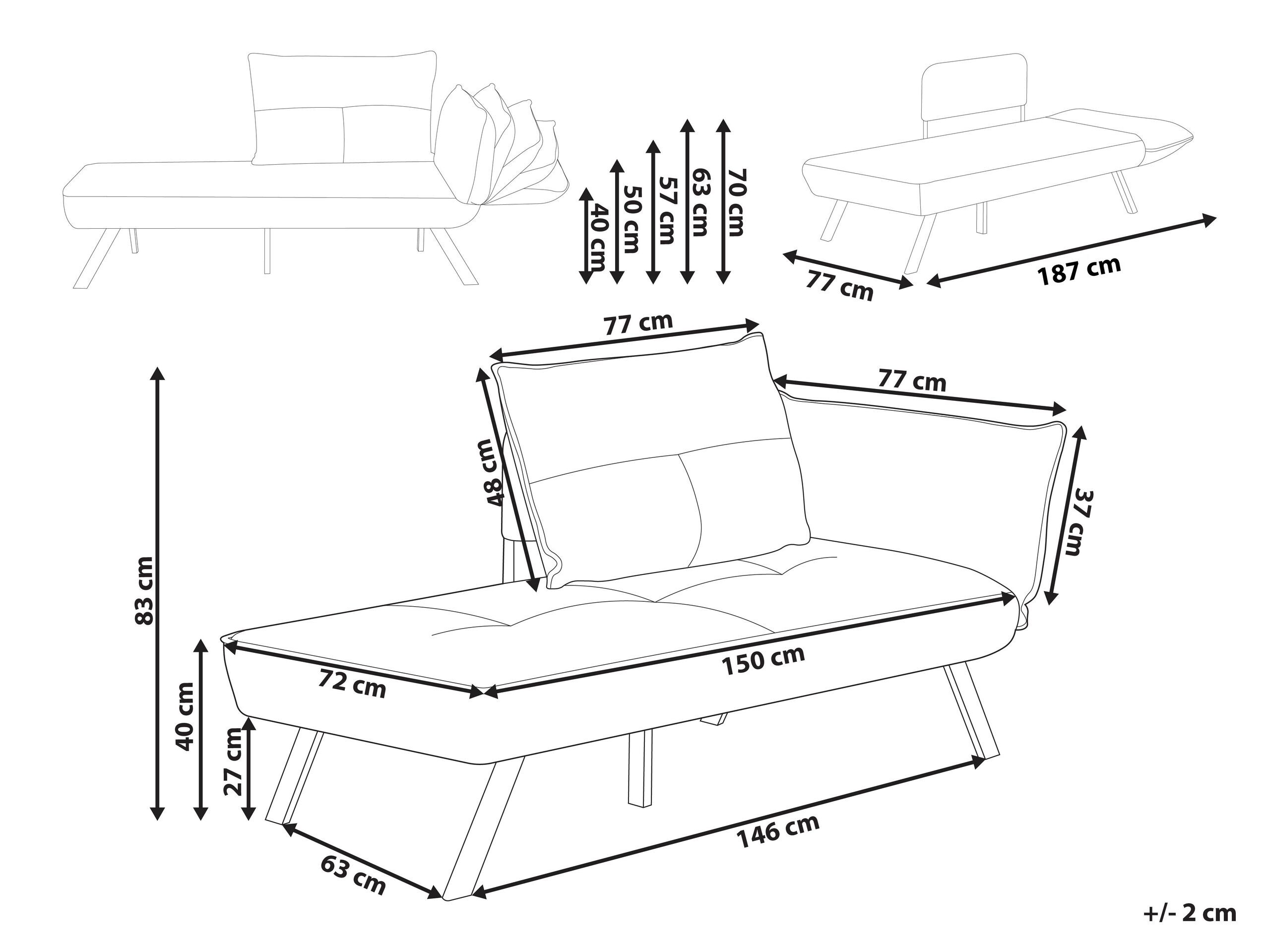 Ležaj Berwyn 2968 (Taupe)
