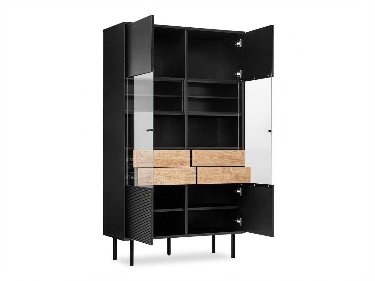 Polica Corevaru 120 (Crna)