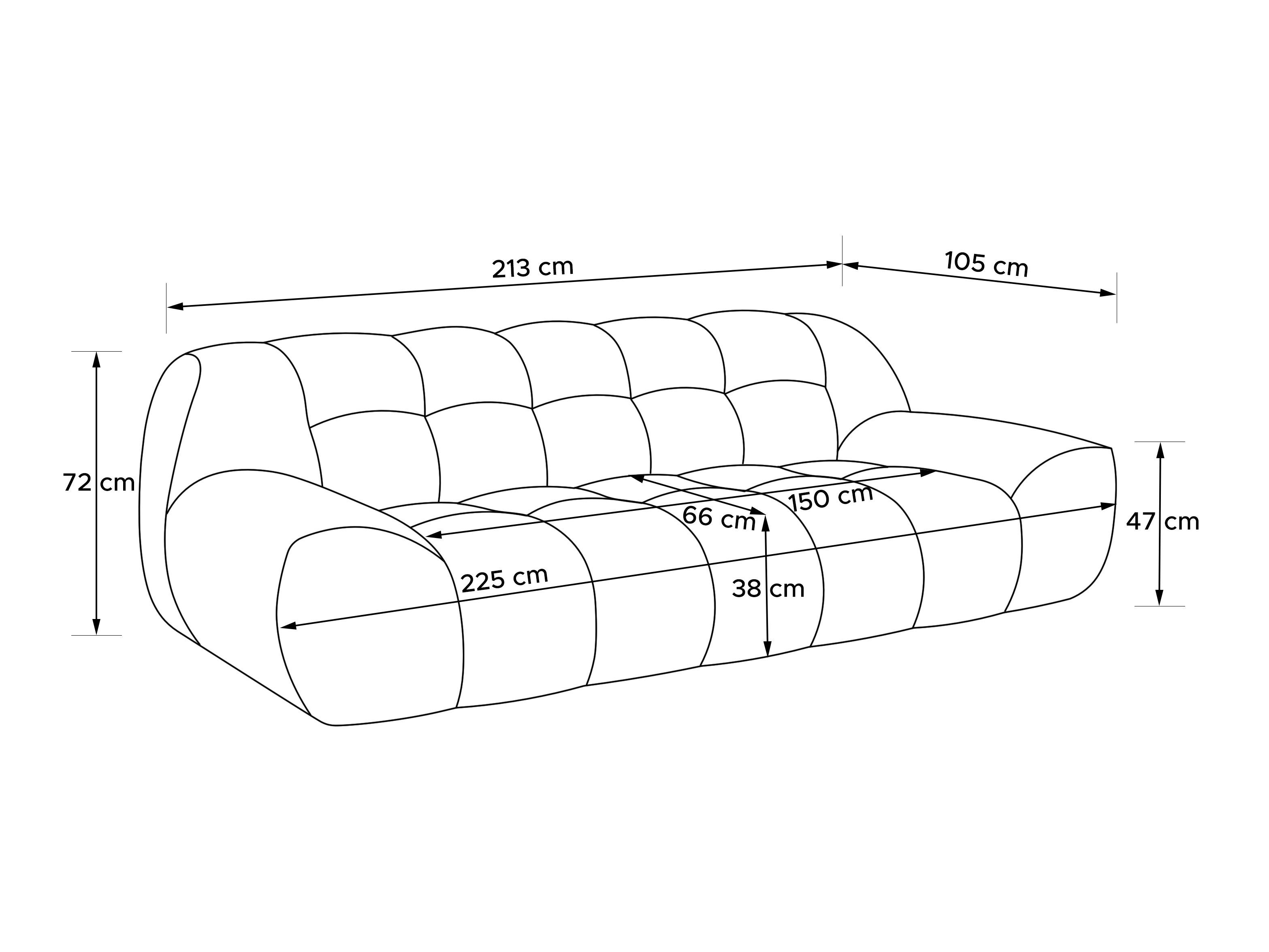 Kauč Temecula 126 (Manza 83)