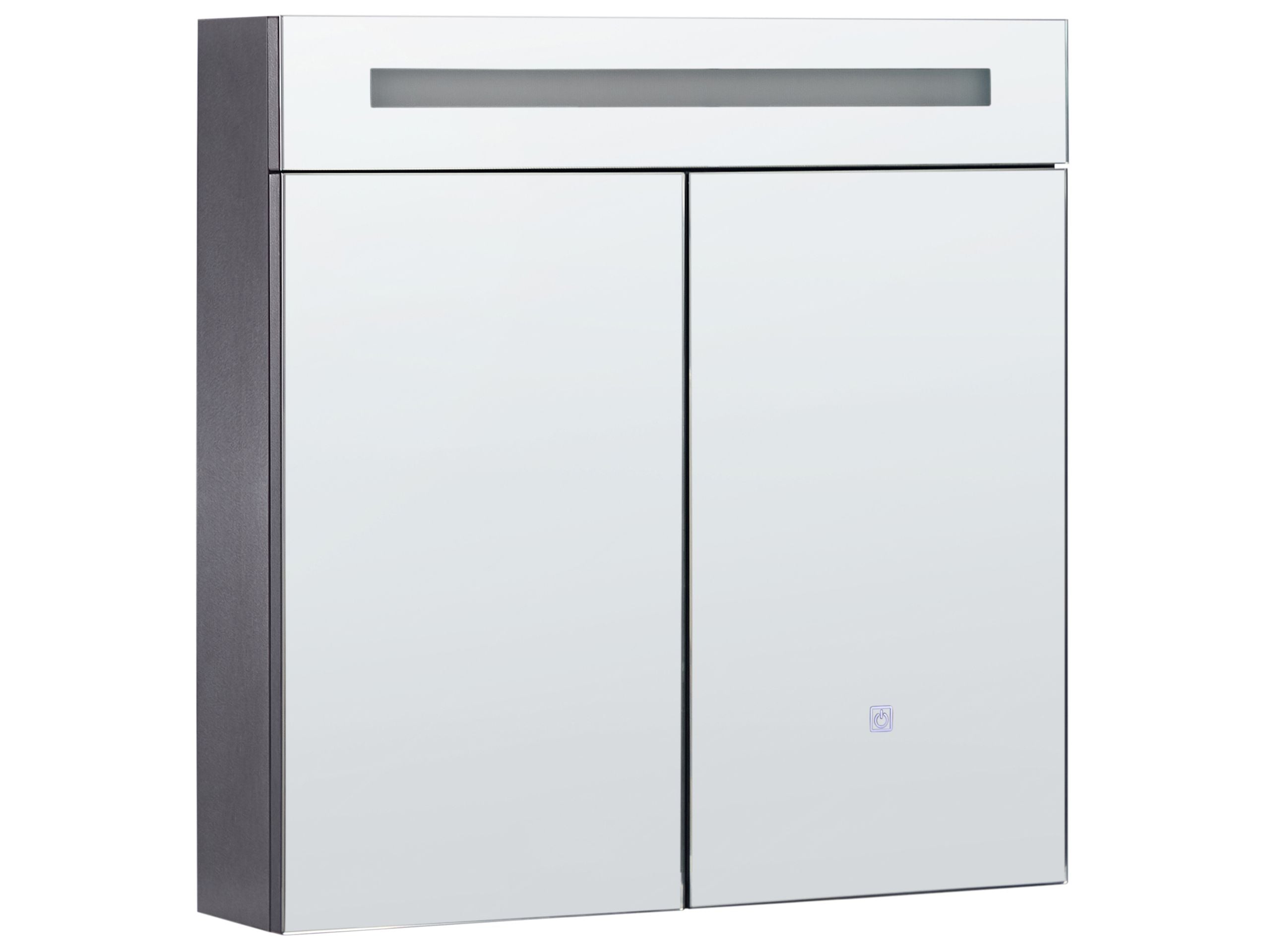 Kupaonski ormarić s ogledalom Berwyn 2154 (Crna)