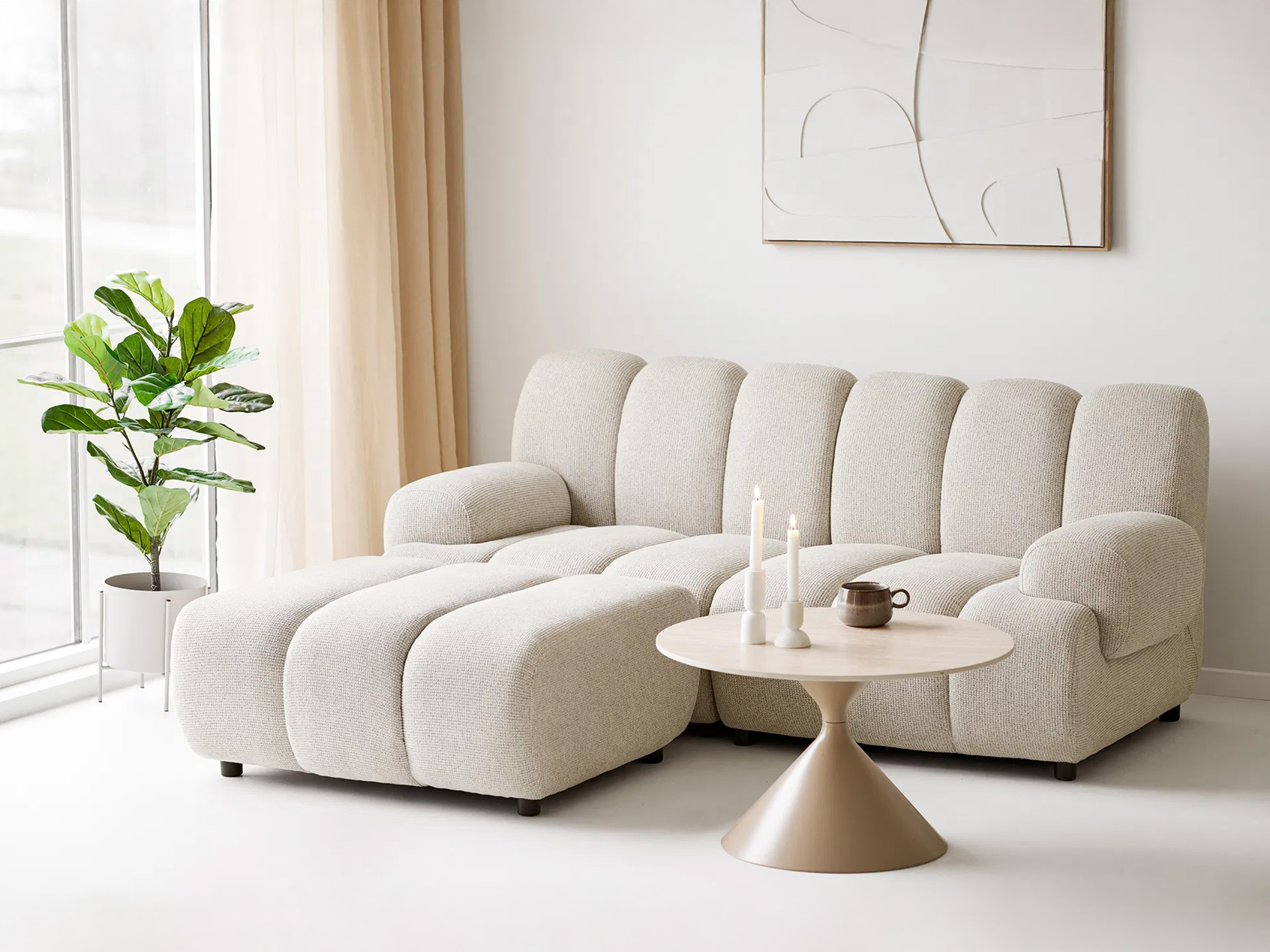 Modularna kutna garnitura Tenlire 104 (Lijevo)