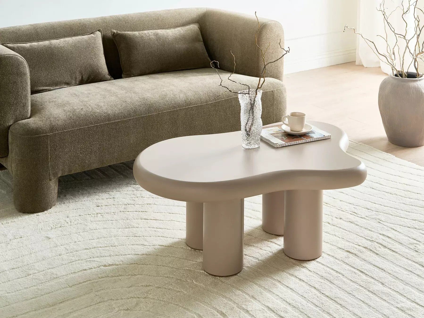 Stolić za kavu Berwyn 2949 (Bijela)