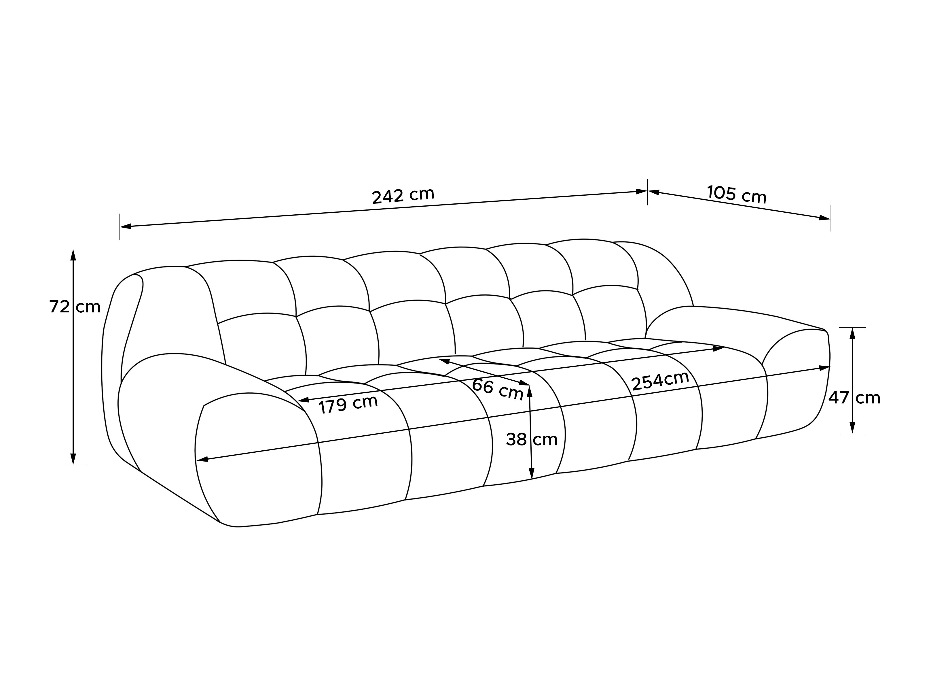 Kauč Temecula 127 (Manza 04)