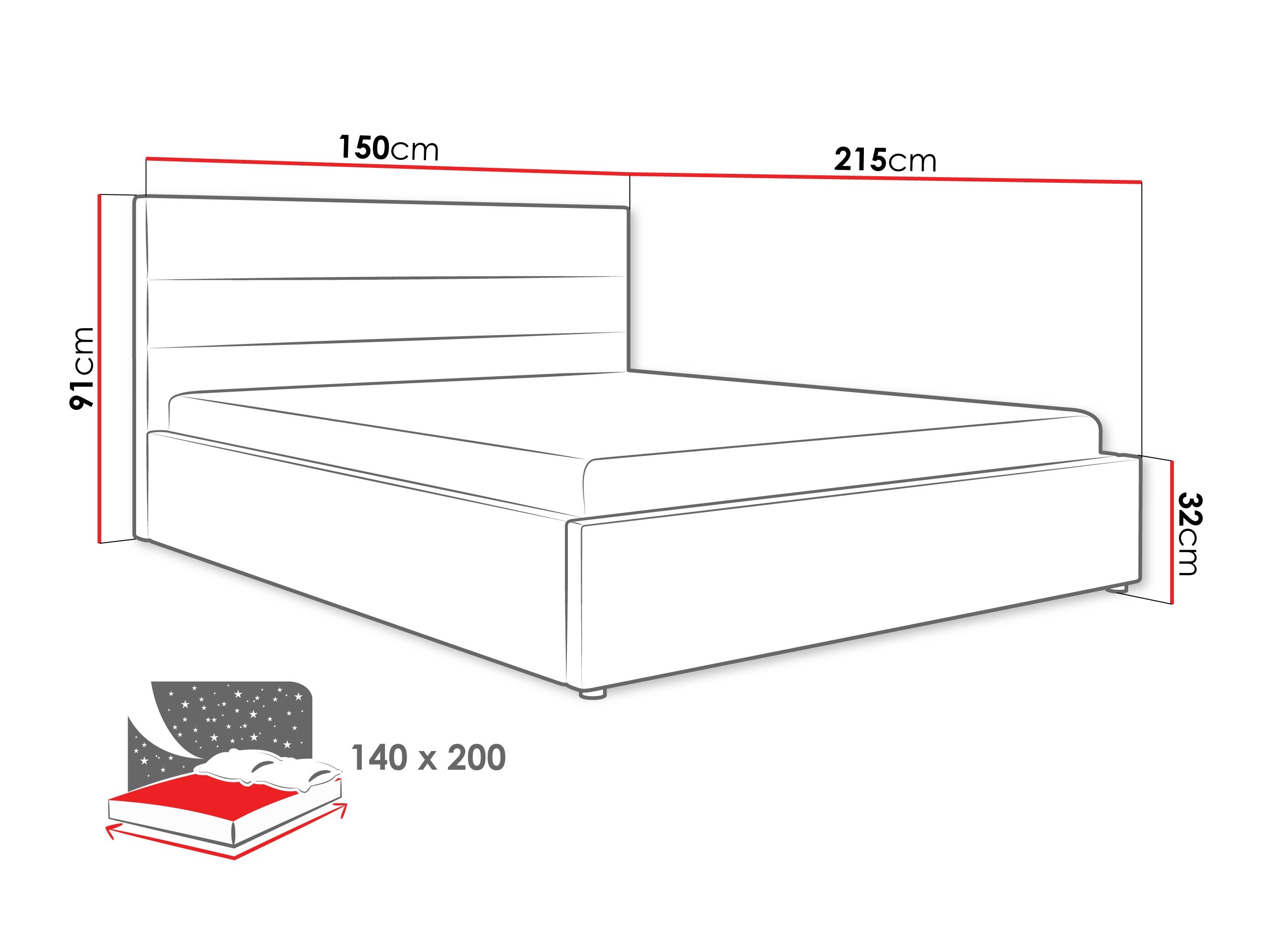 Krevet Comfivo Fabos (Hlr 19)