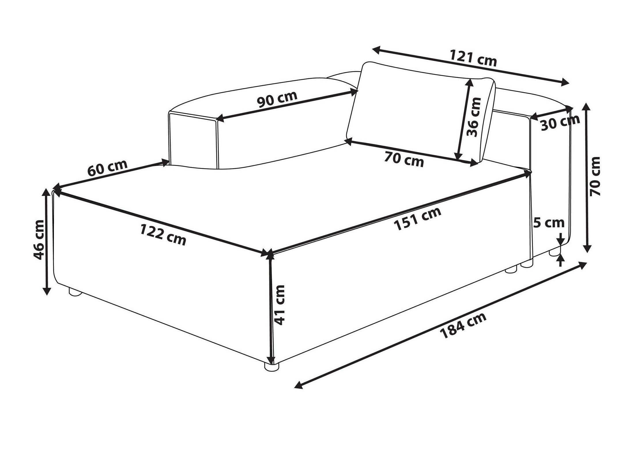 Ležaj Avialu 103 (Siva)