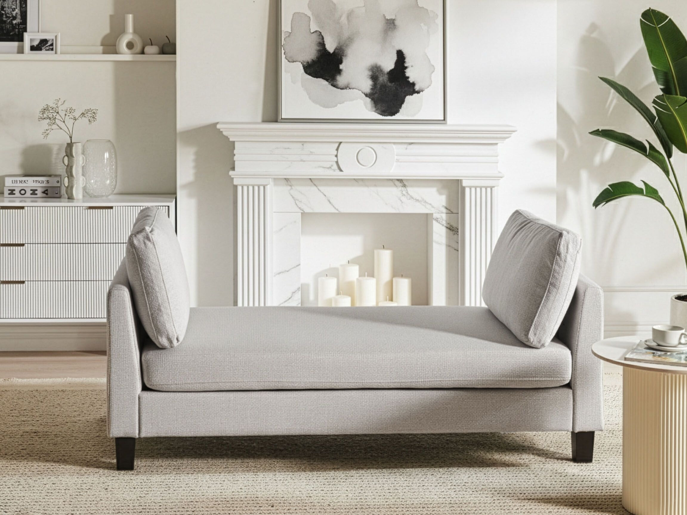 Ležaj Berwyn 3003 (Svijetlo siva)