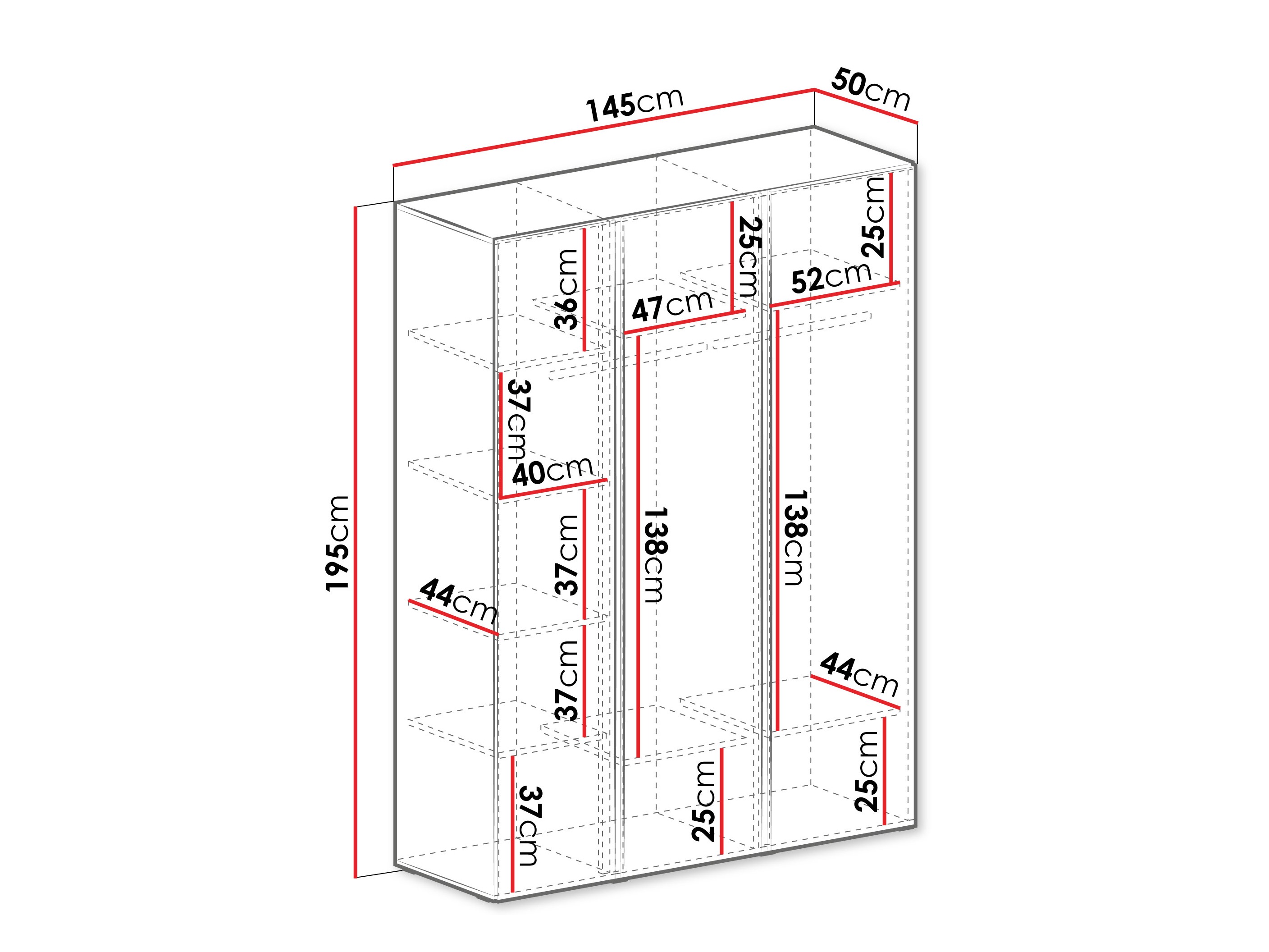 Ormar Fiosono 100 (Bež + Svijetli hrast)