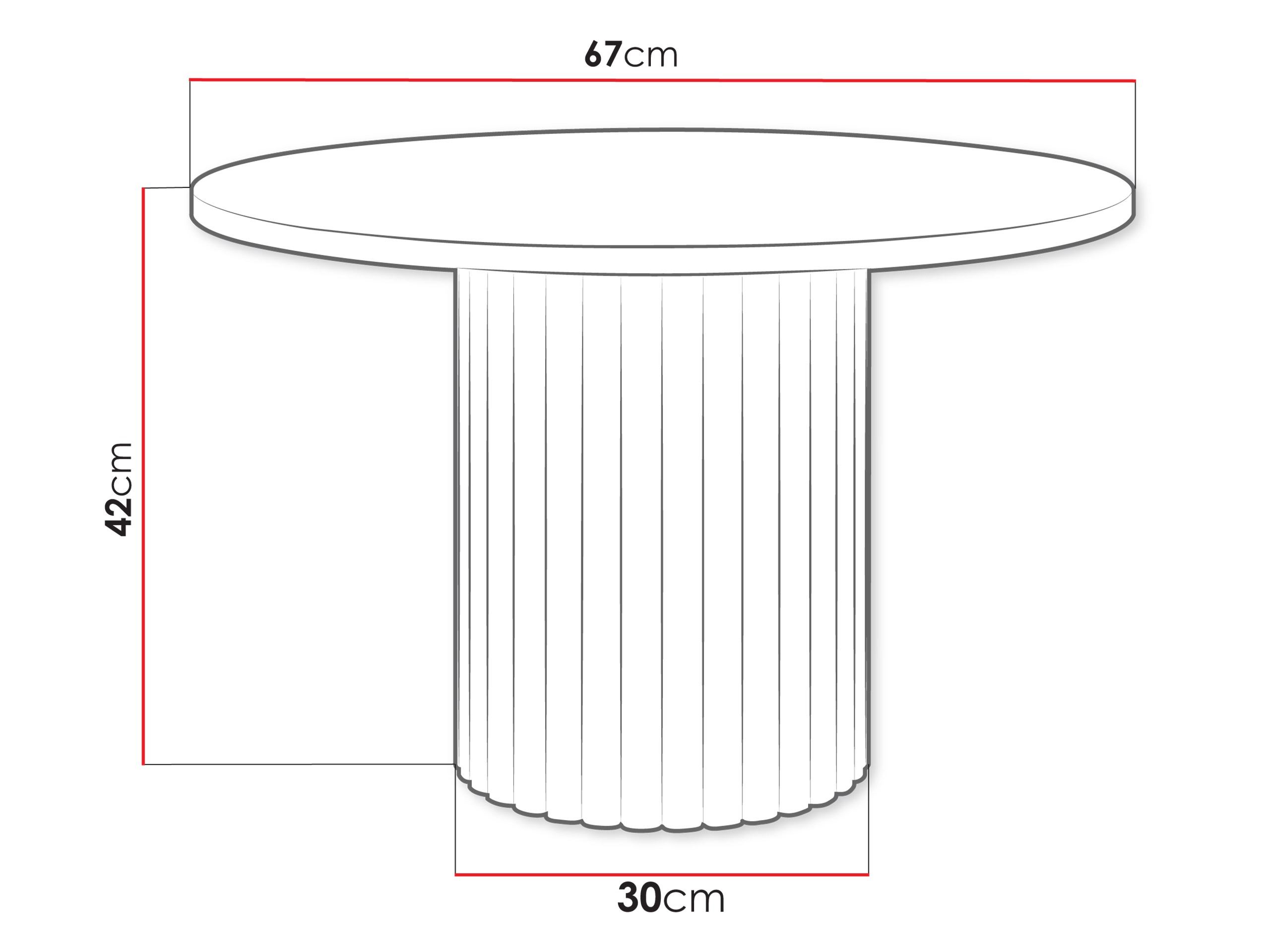 Stolić za kavu Dearborn 107 (Kašmir)