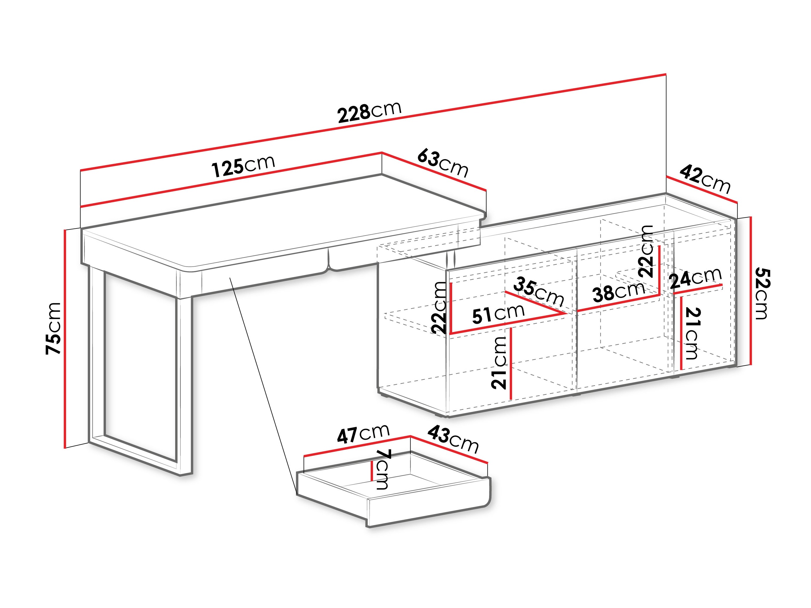 Kutni uredski stol Fiosono 110 (Zagasito zelena + Hrast)