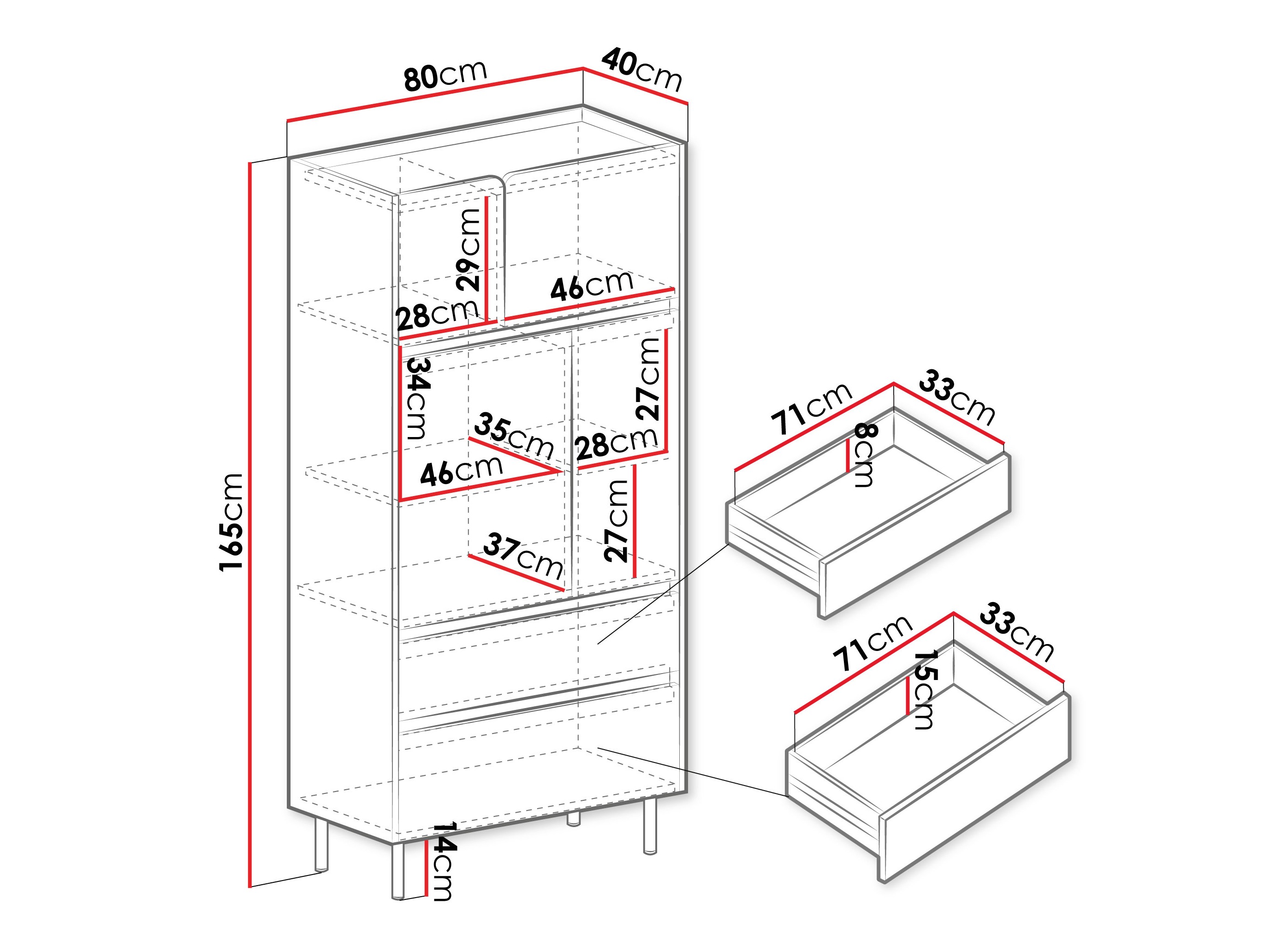 Polica Fiosono 104 (Zagasito zelena + Hrast)