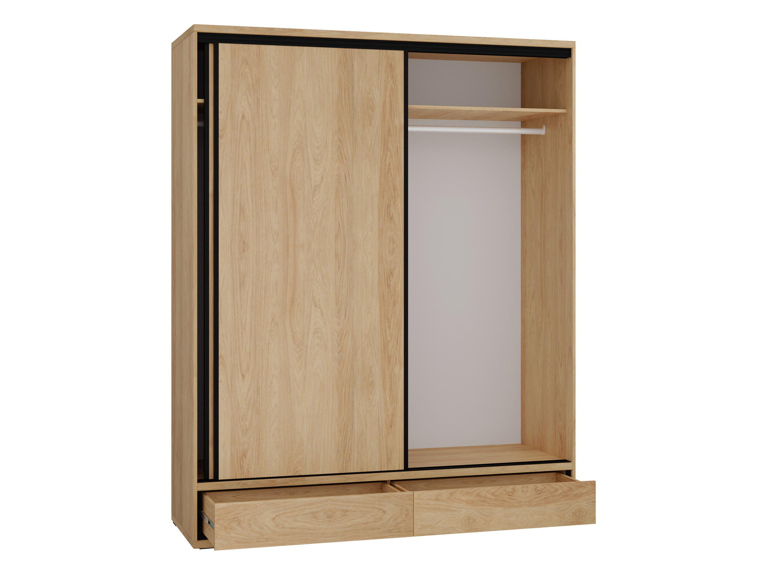 Ormar Etrmoni 109 (Svijetlo drvo + Hrast)