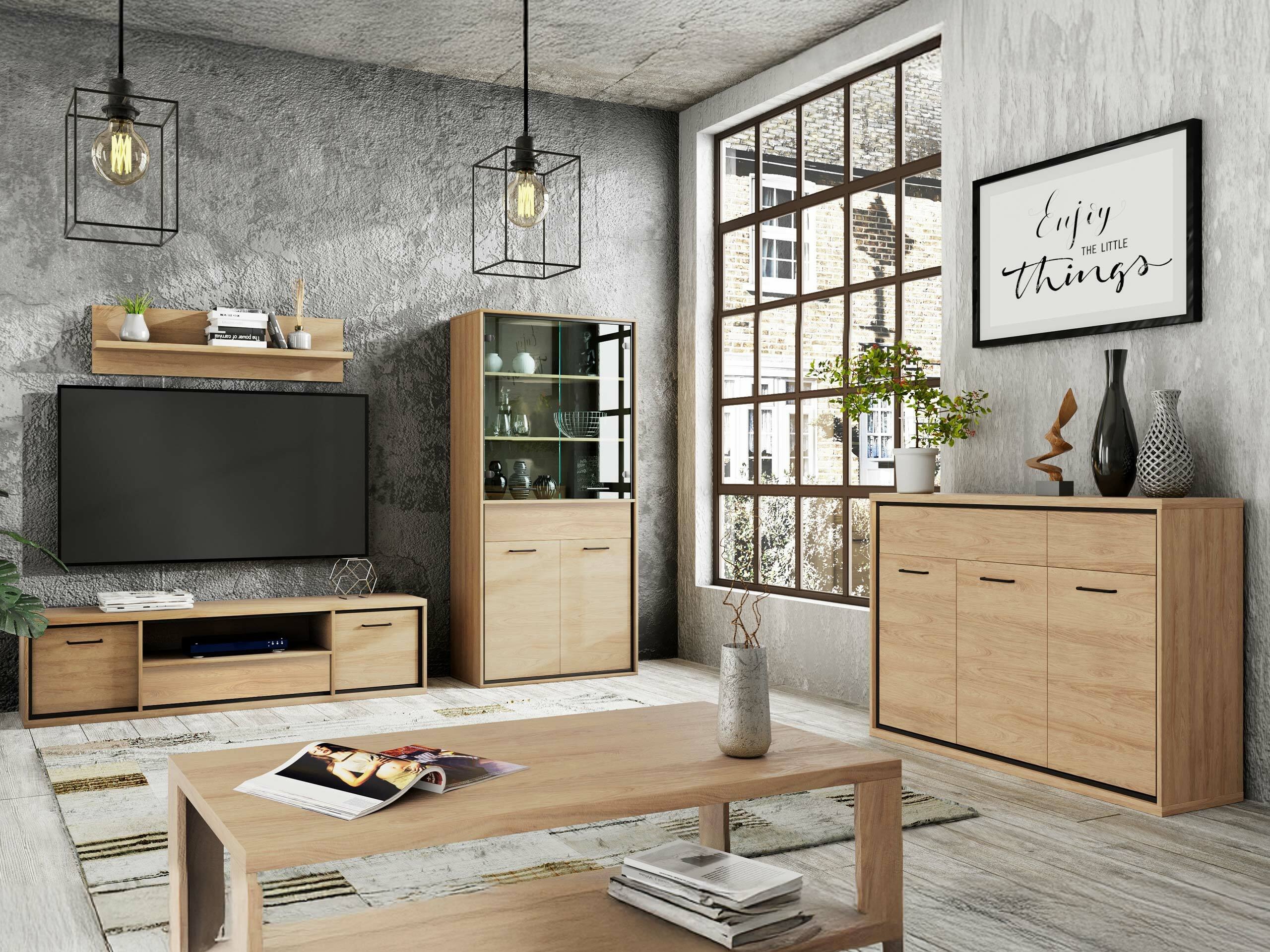 Polica Etrmoni 102 (Svijetlo drvo)